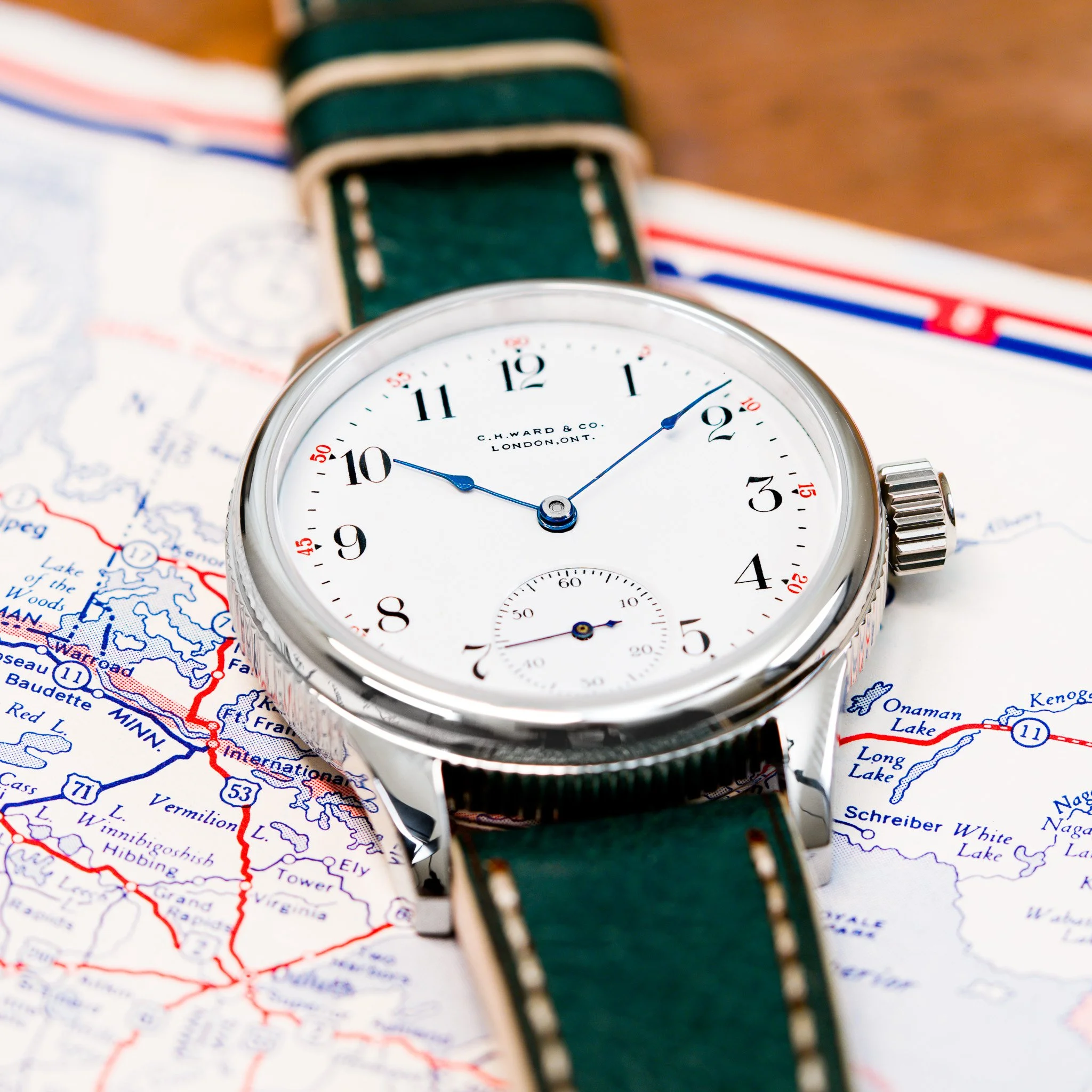 Elgin pocket watch conversion