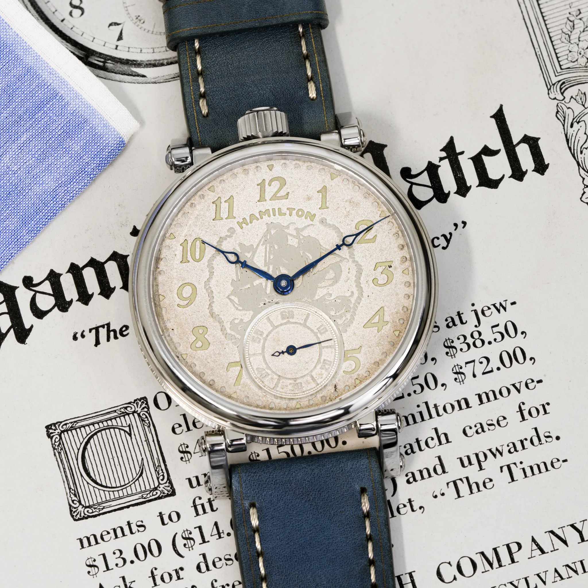 Hamilton pocket watch conversion