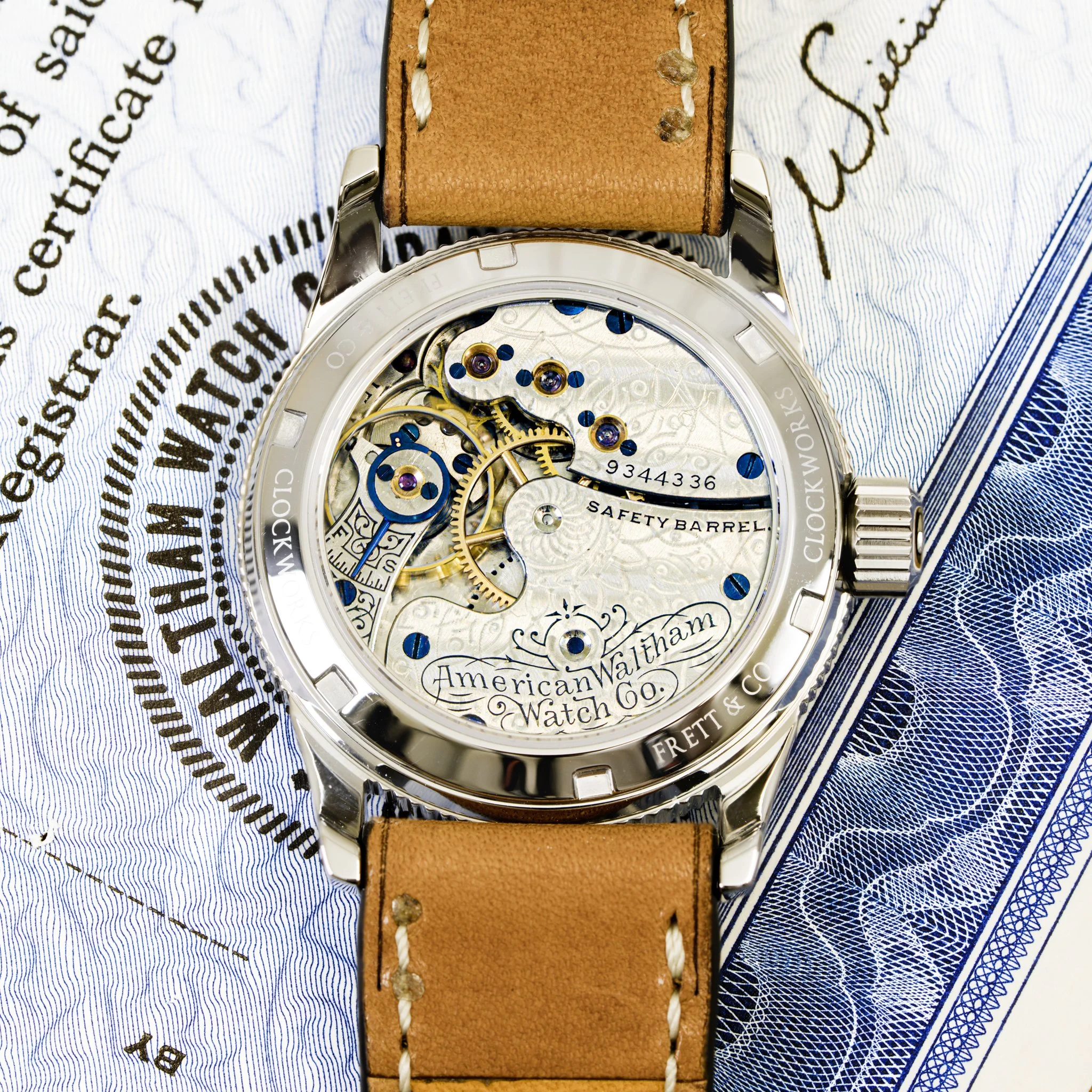 Waltham pocket watch conversion