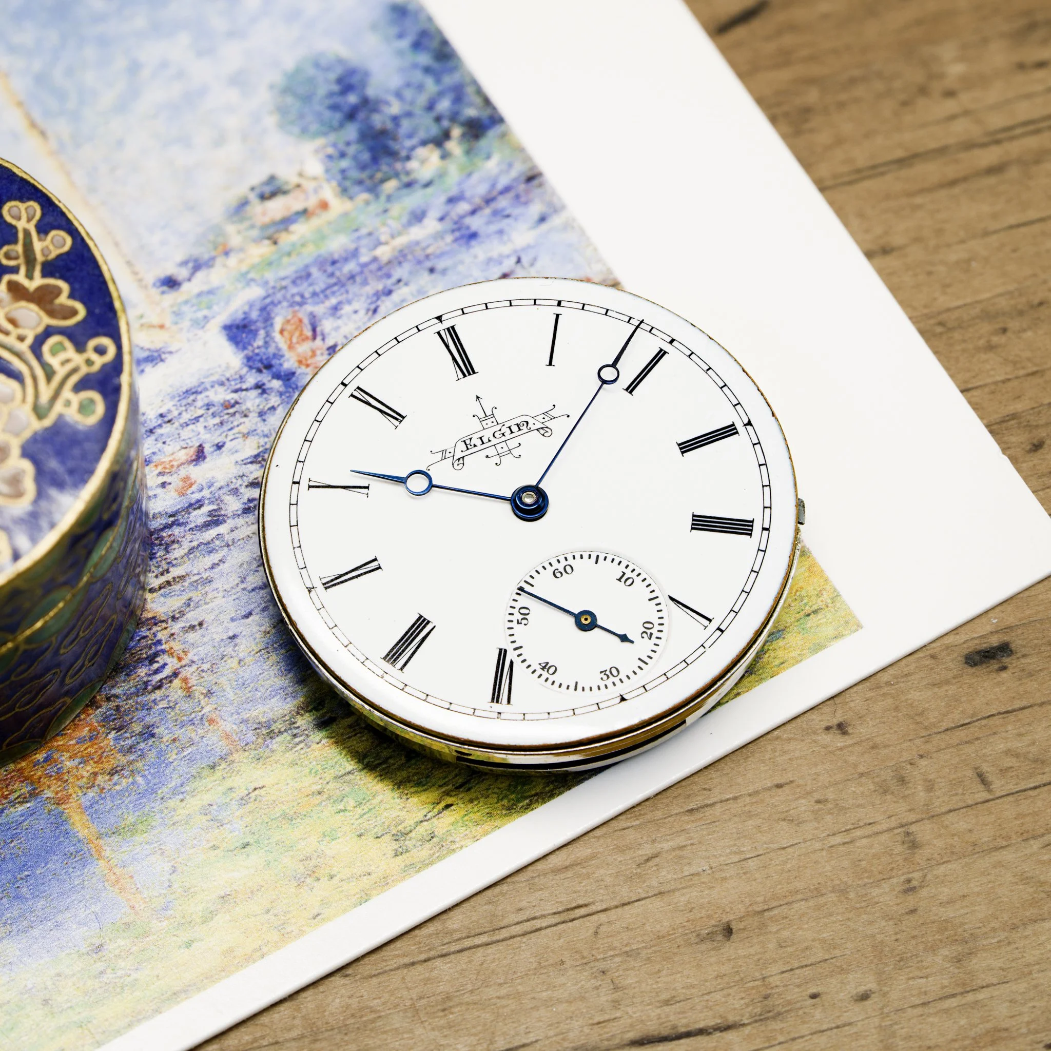 Elgin pocket watch conversion