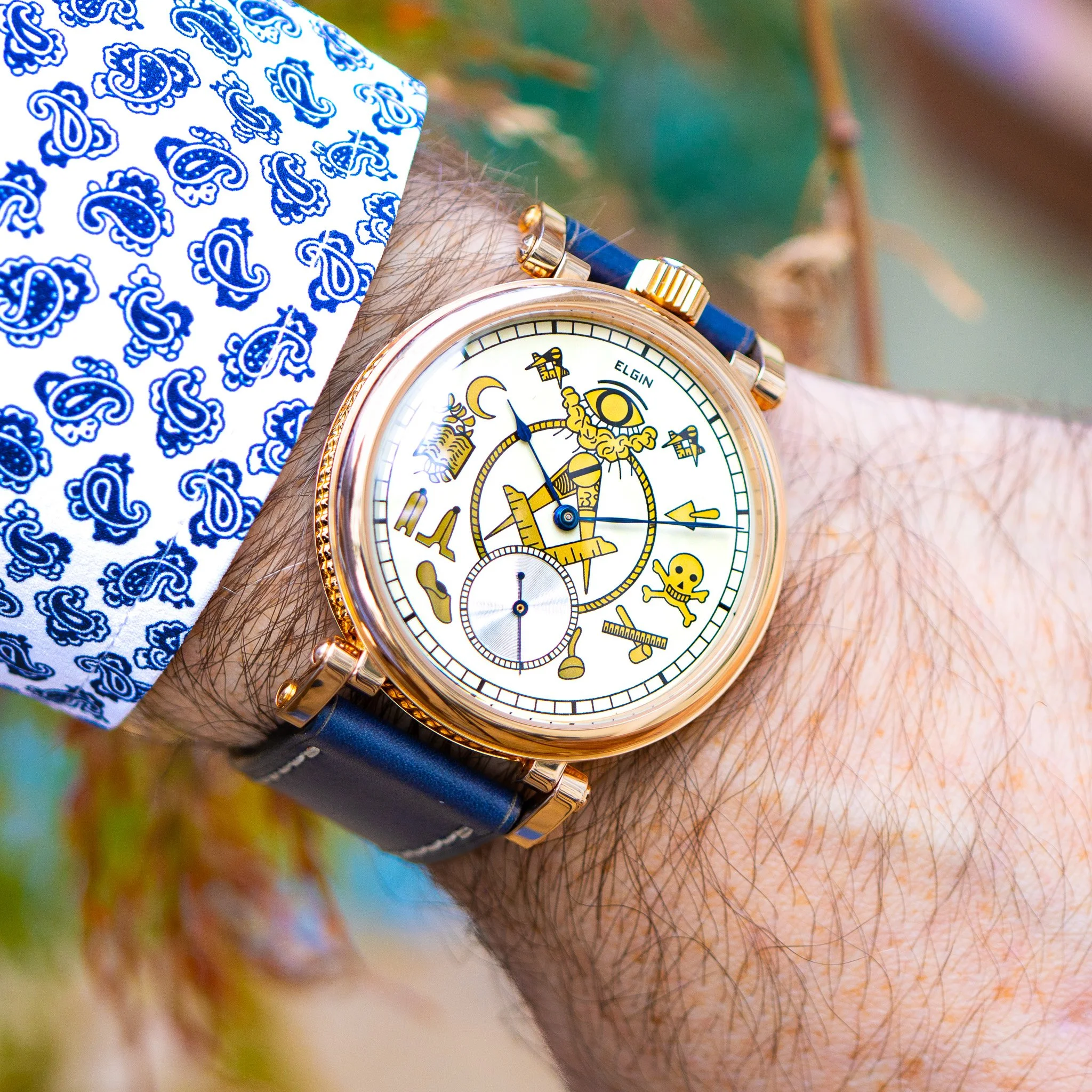 Elgin pocket watch conversion