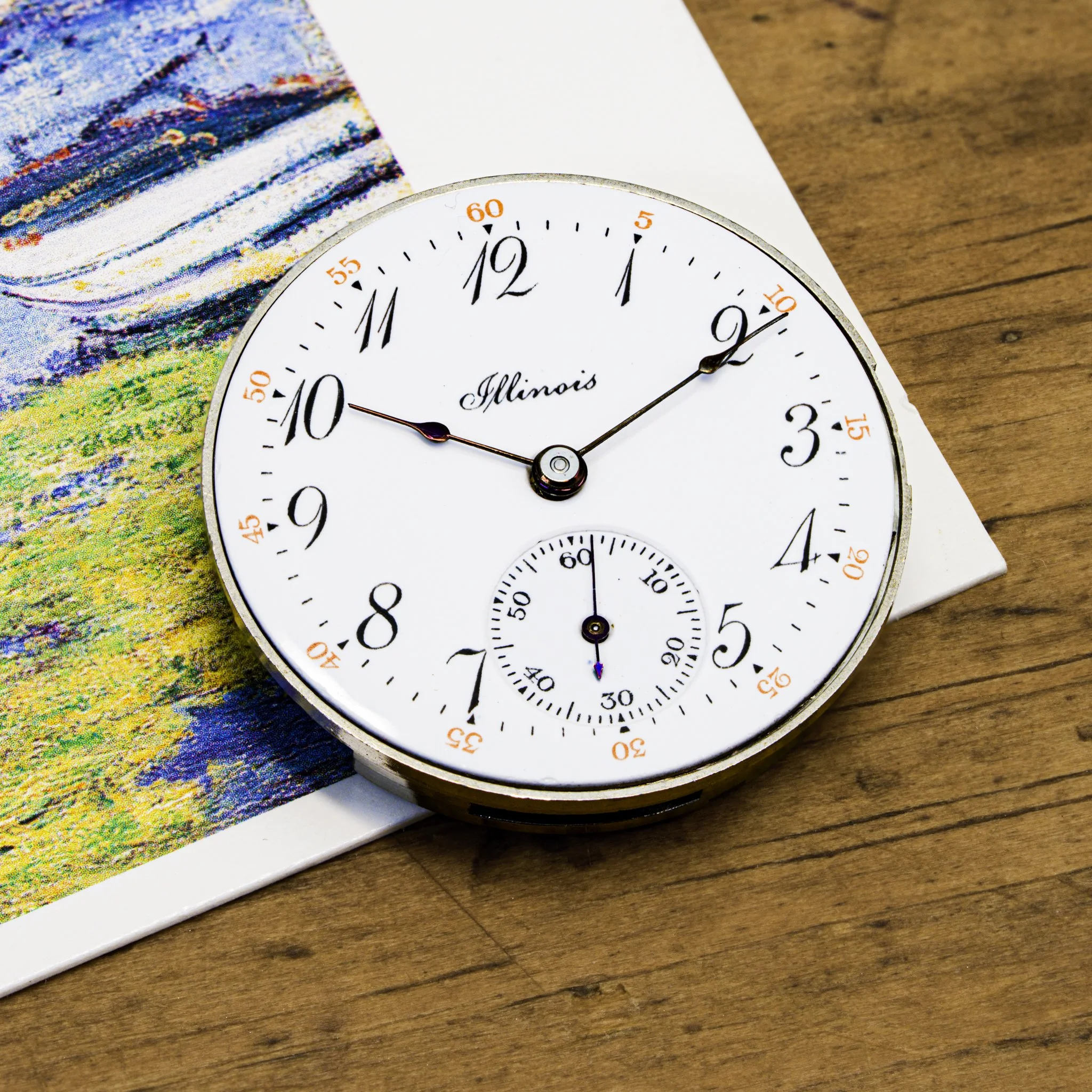Illinois pocket watch conversion