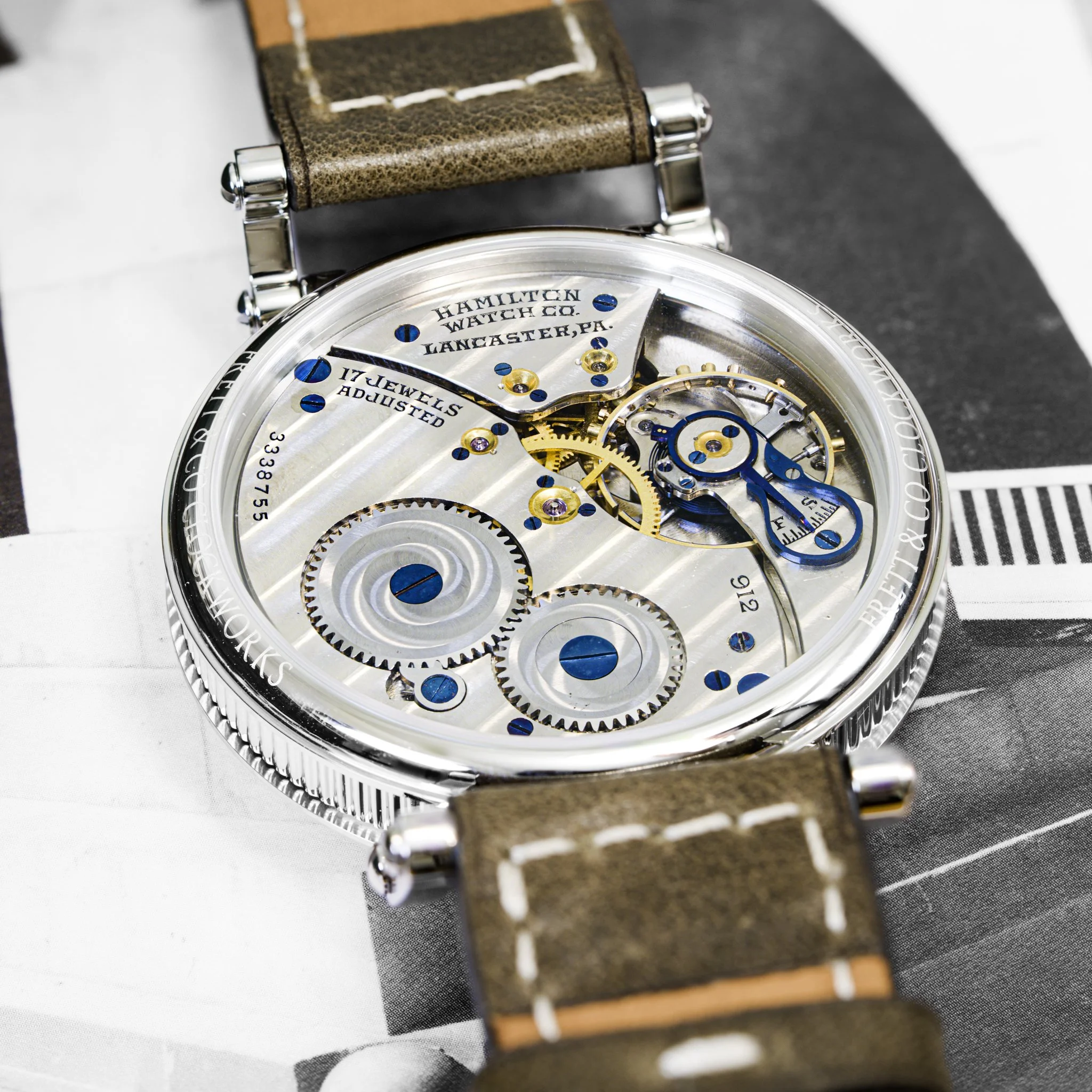 Hamilton pocket watch conversion