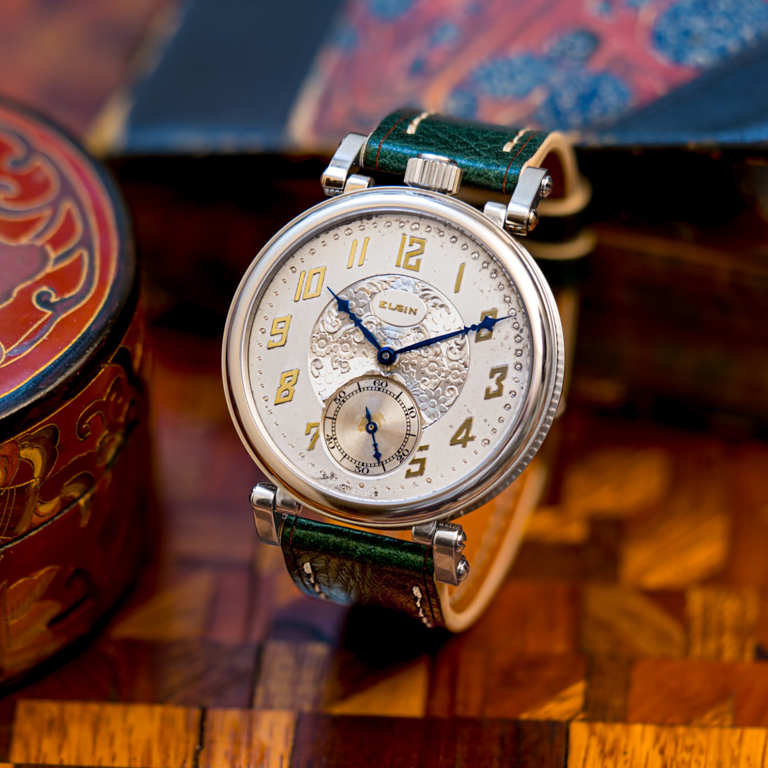 Elgin pocket watch conversion