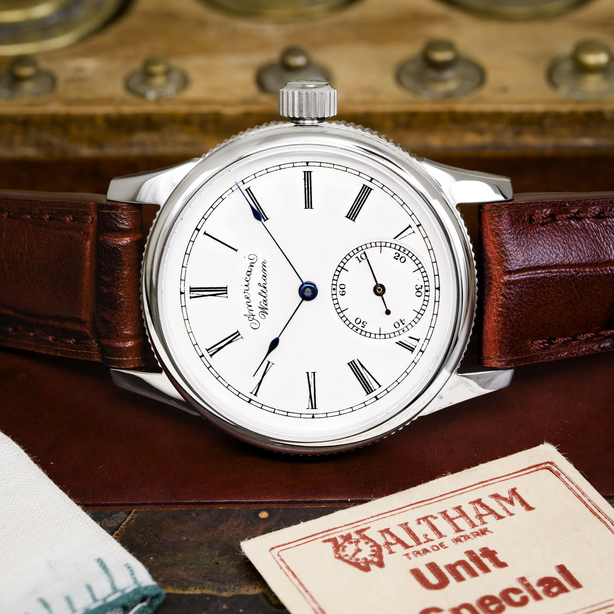 Waltham pocket watch conversion