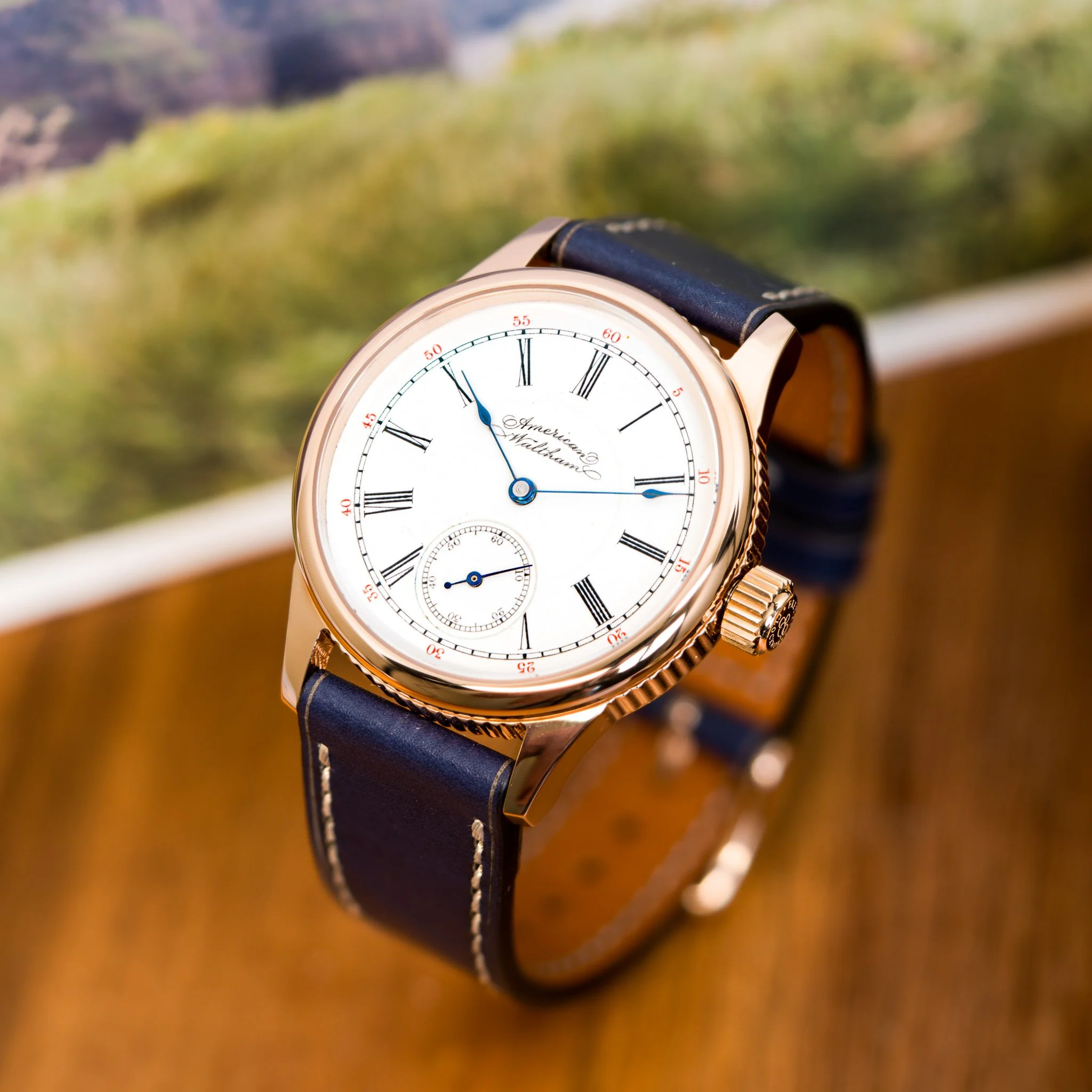 Waltham pocket watch conversion