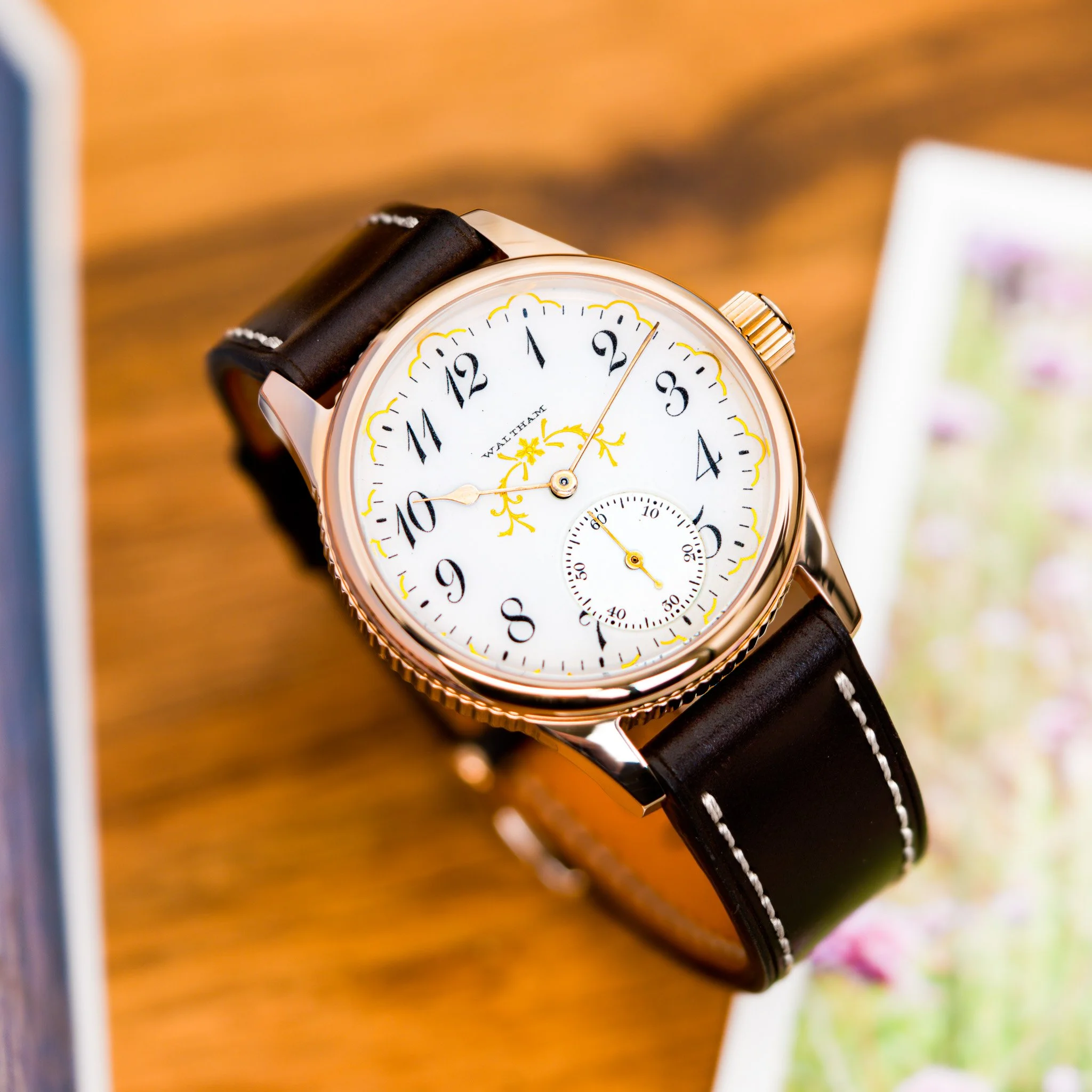 Waltham pocket watch conversion