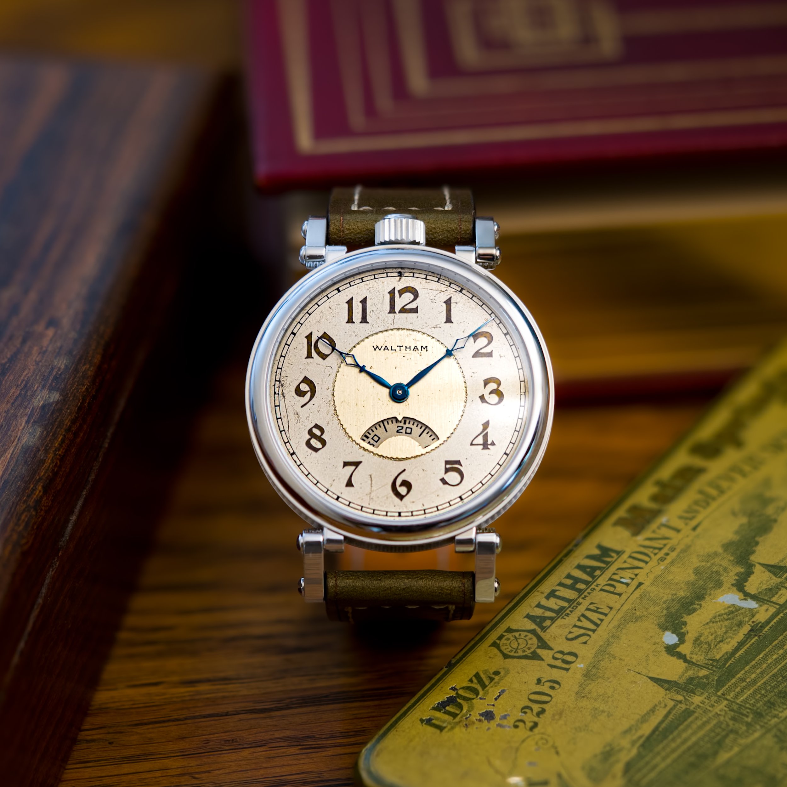 Waltham pocket watch conversion