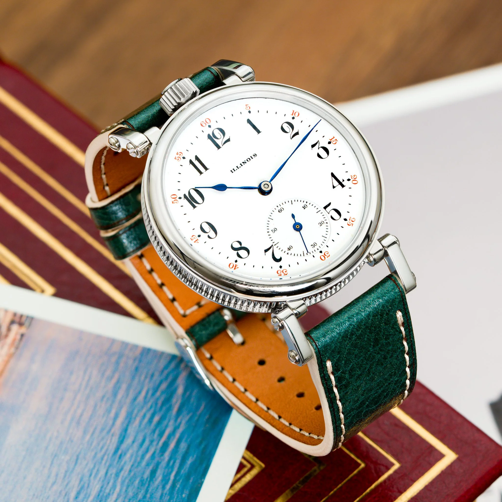 Illinois pocket watch conversion