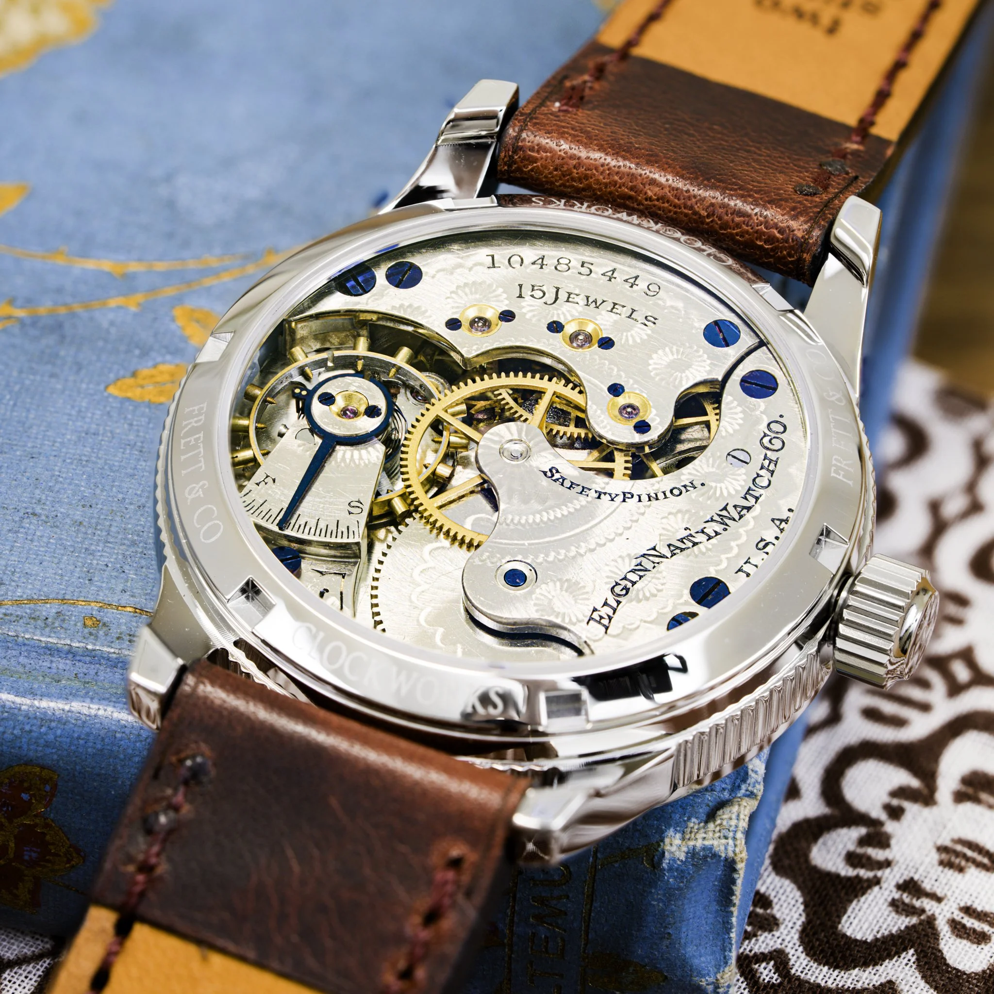 Elgin pocket watch conversion