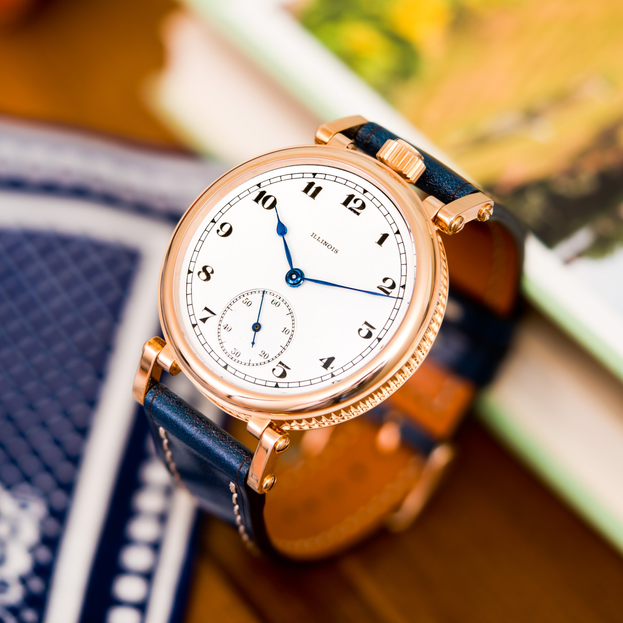 Illinois pocket watch conversion