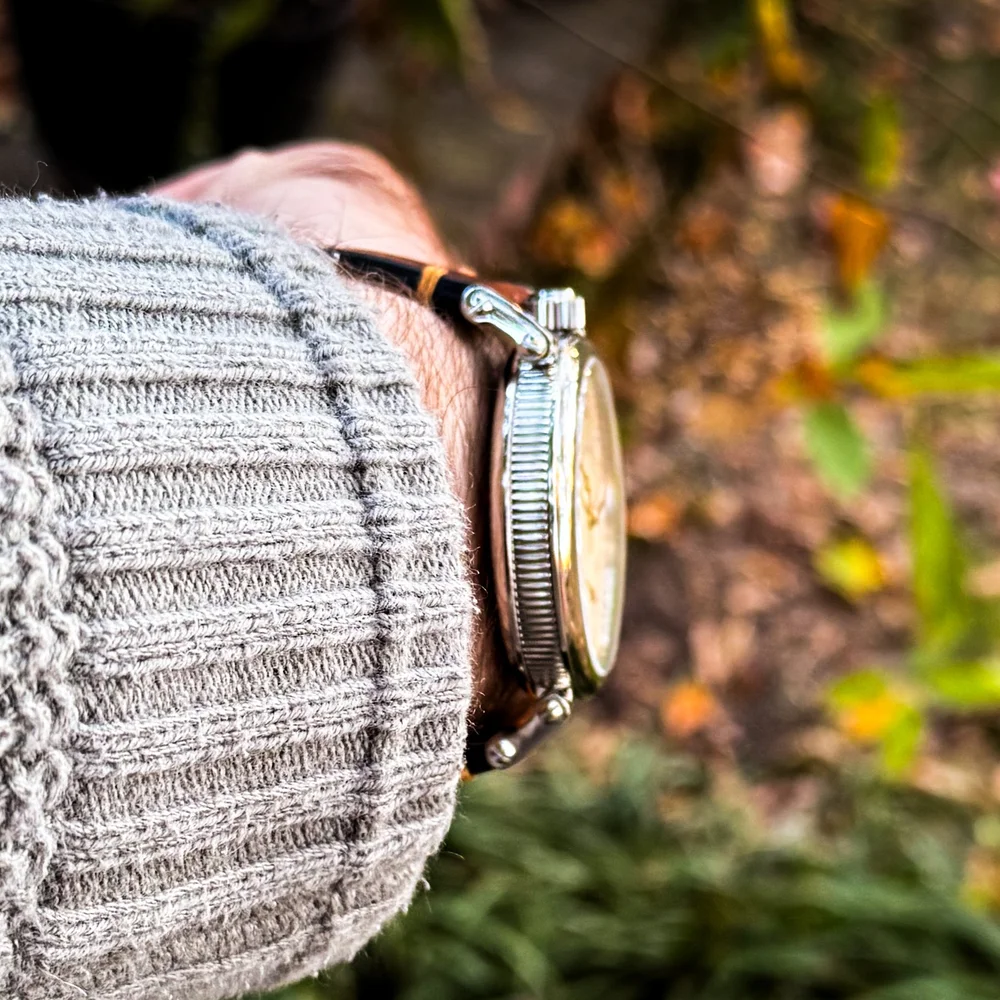 激レア Schott SOUVENIR JK PACIFIC CRUISE Illinois pocket watch conversion — Frett & Co Clockworks