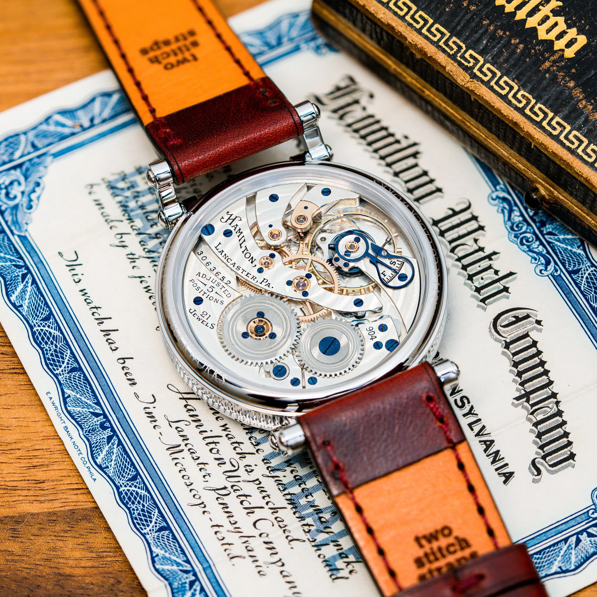 Hamilton pocket watch conversion