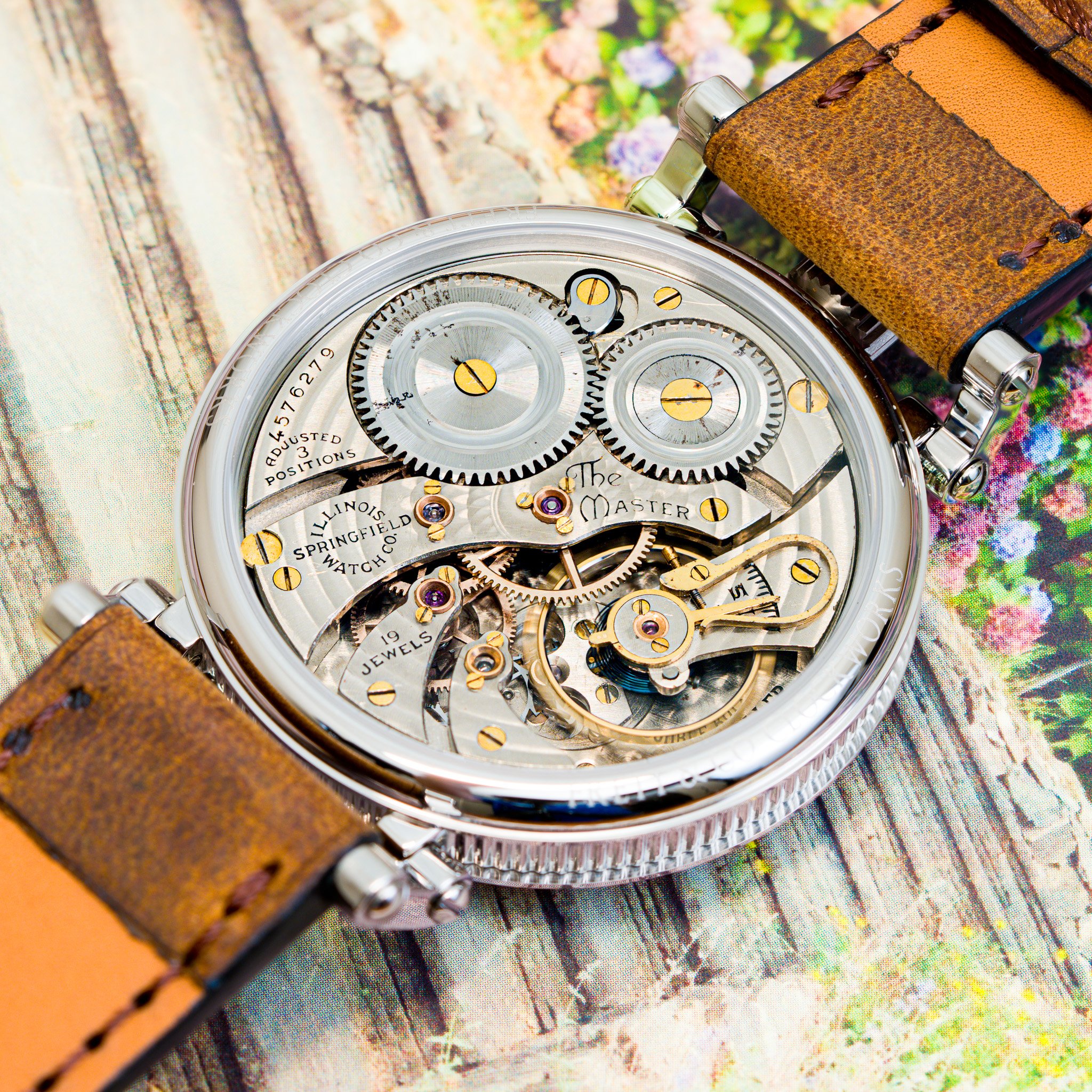 Illinois pocket watch conversion