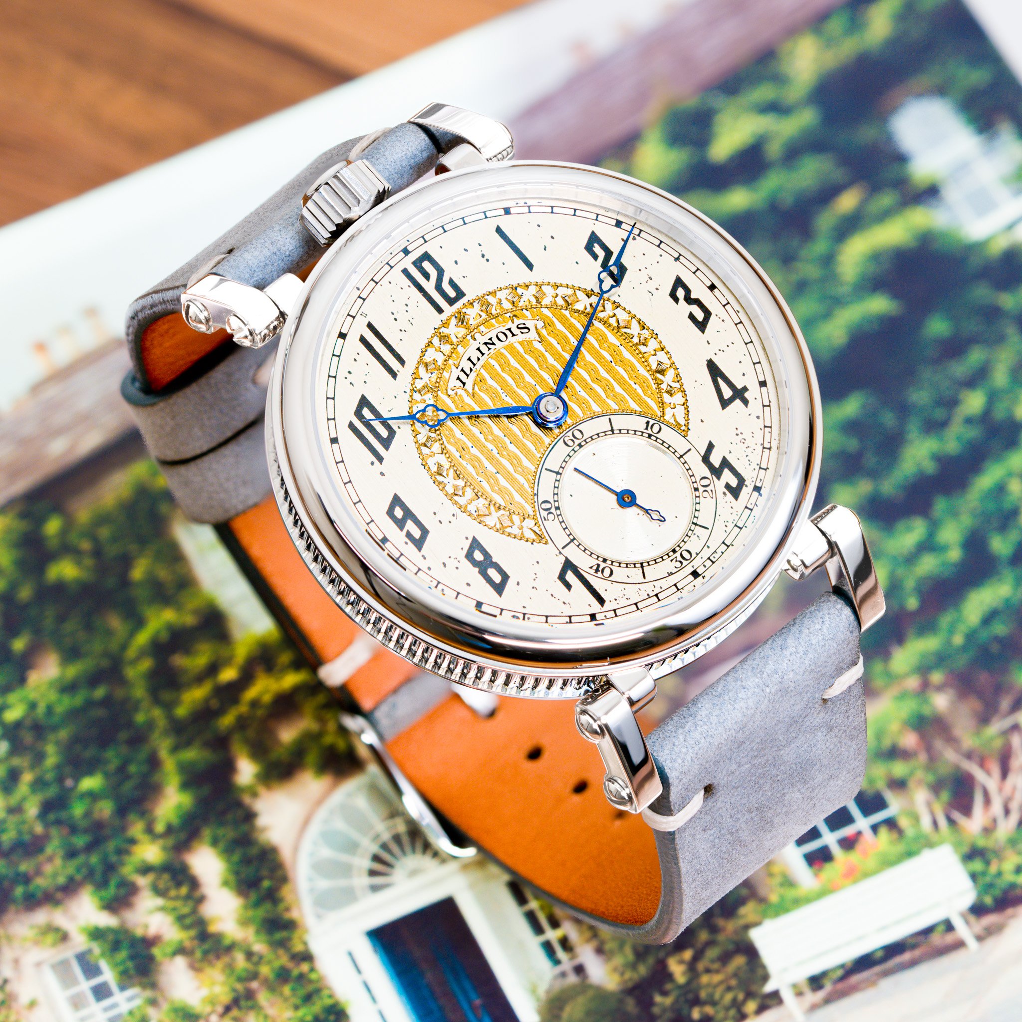 Illinois pocket watch conversion