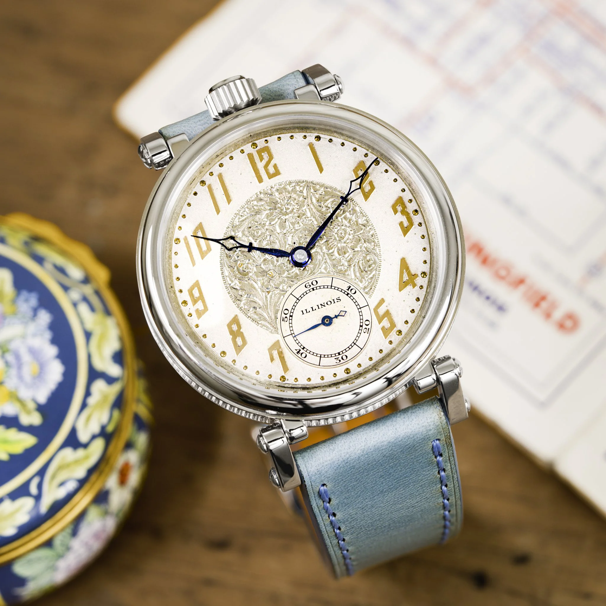 Illinois pocket watch conversion