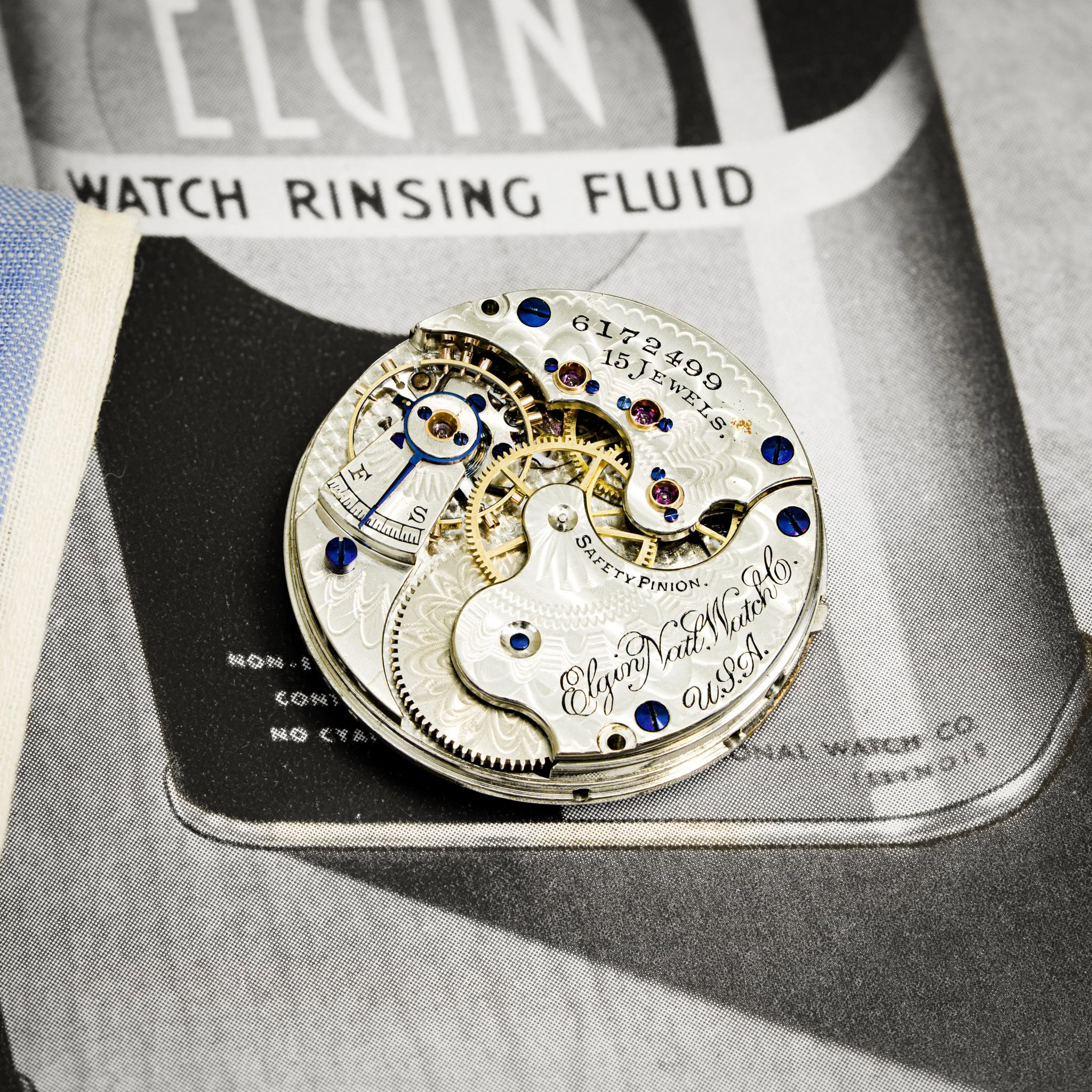 Elgin pocket watch conversion