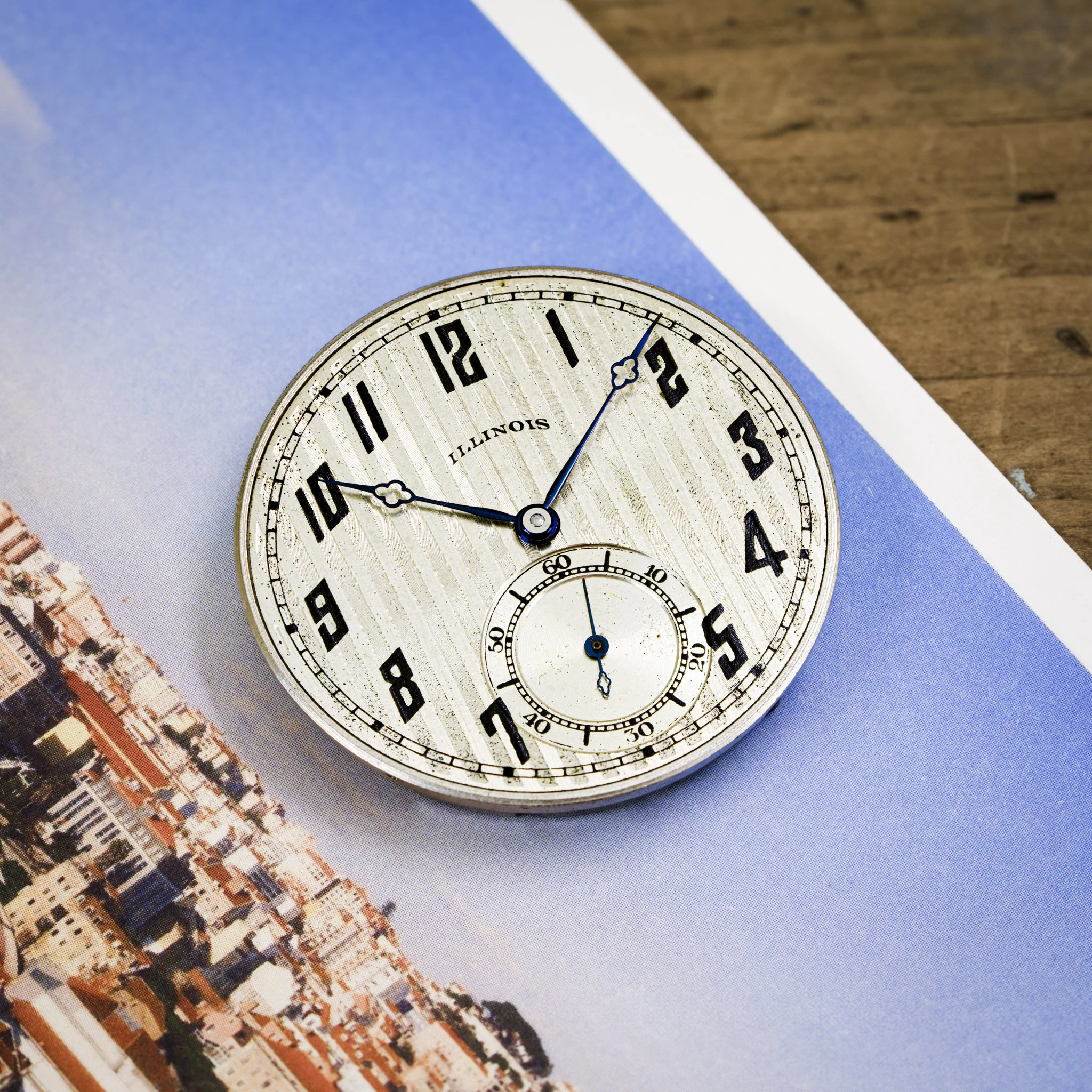 Illinois pocket watch conversion