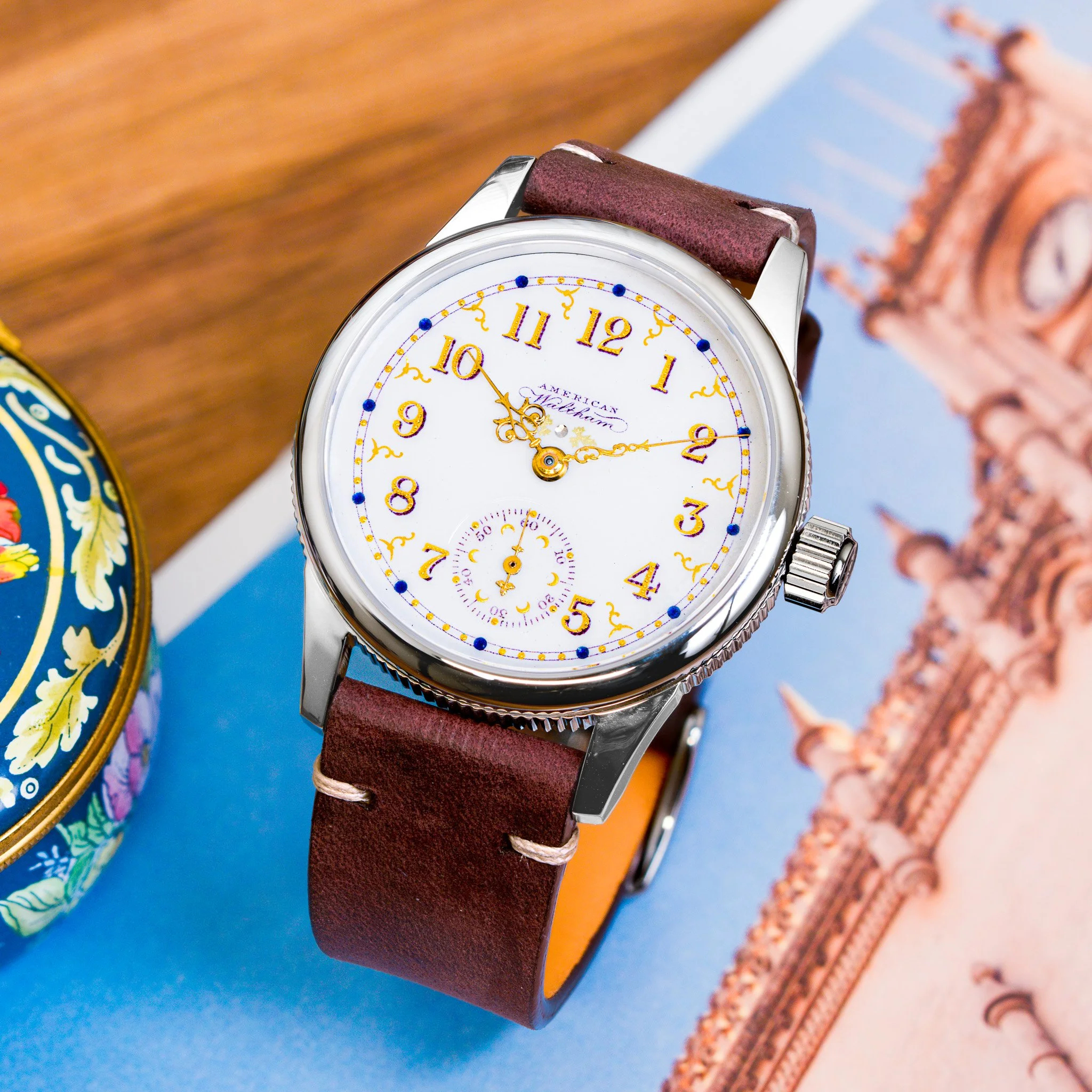 Waltham pocket watch conversion