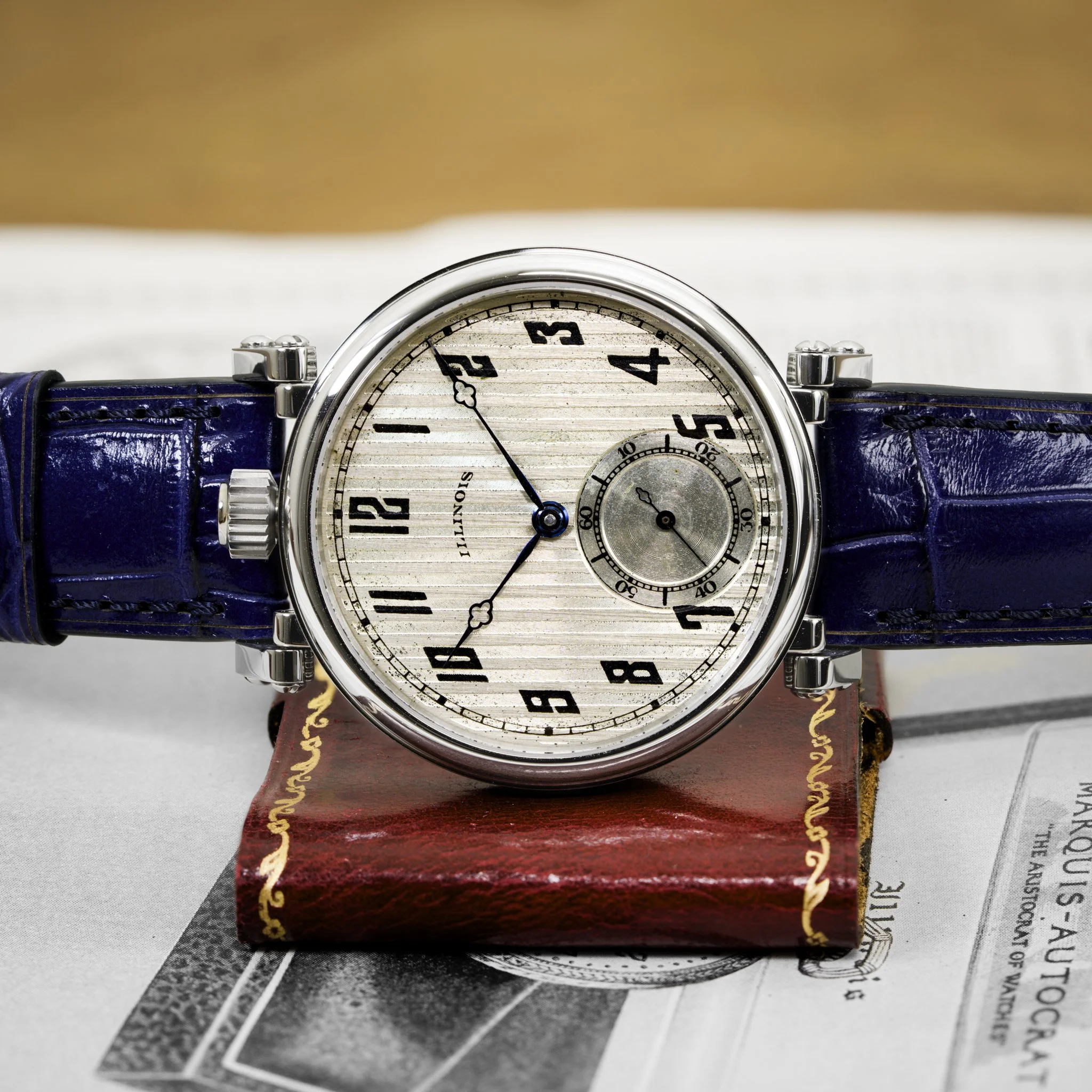 Illinois pocket watch conversion