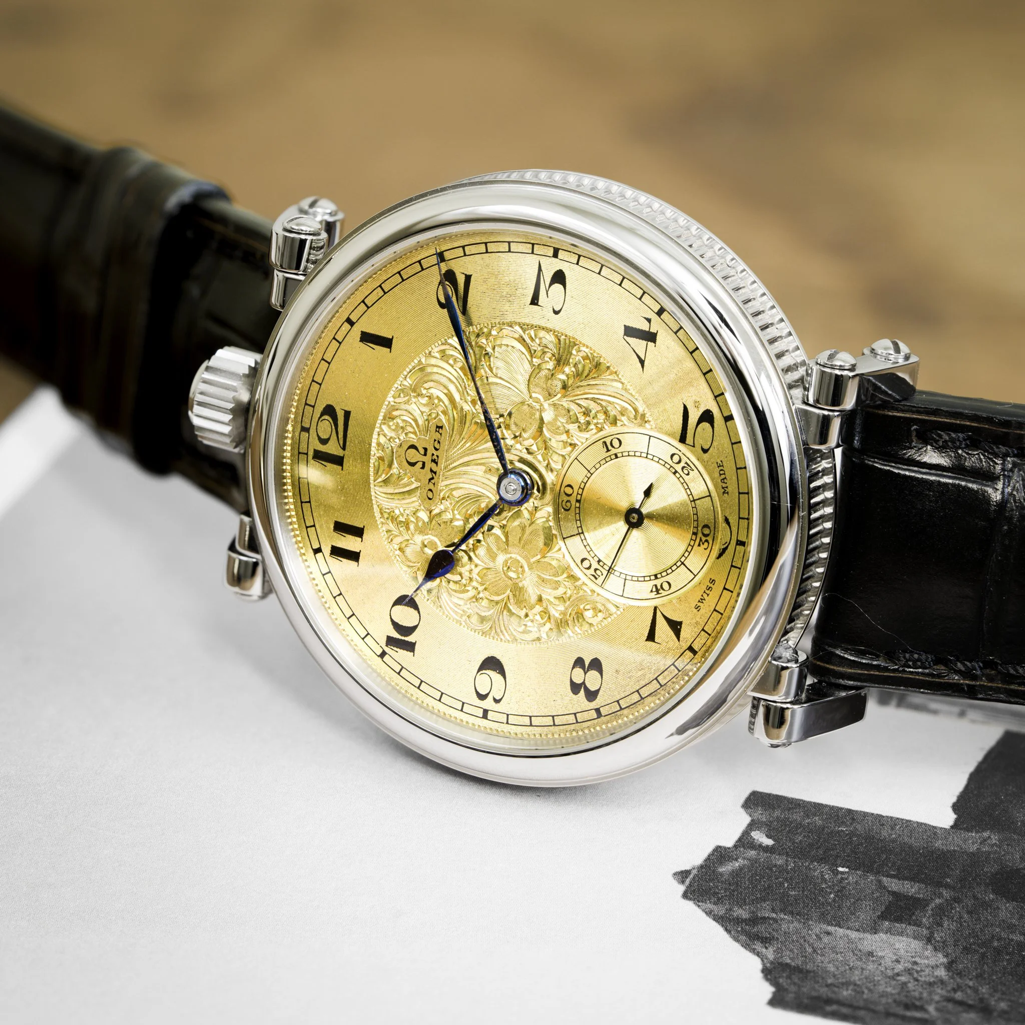 Omega pocket watch conversion