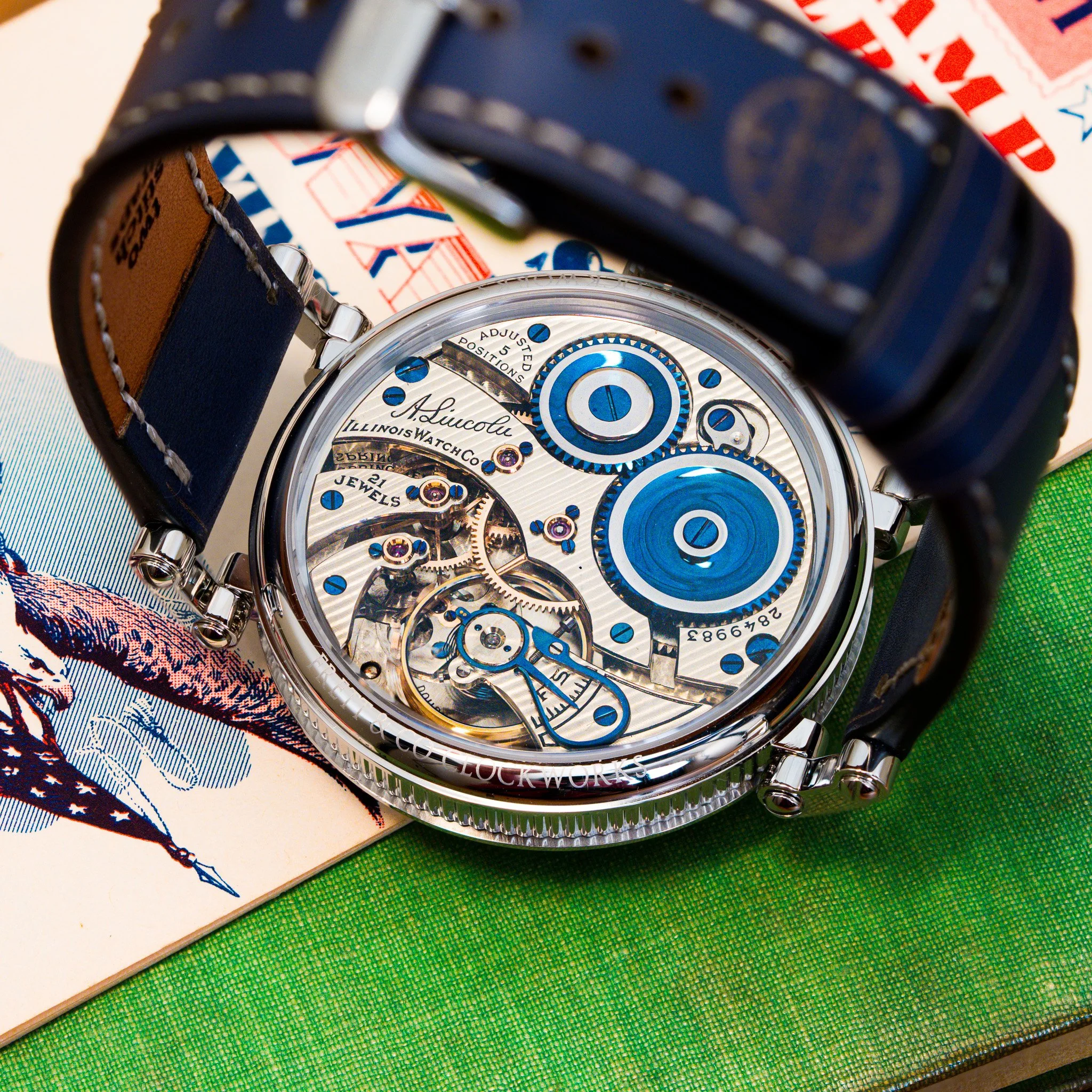 Illinois pocket watch conversion