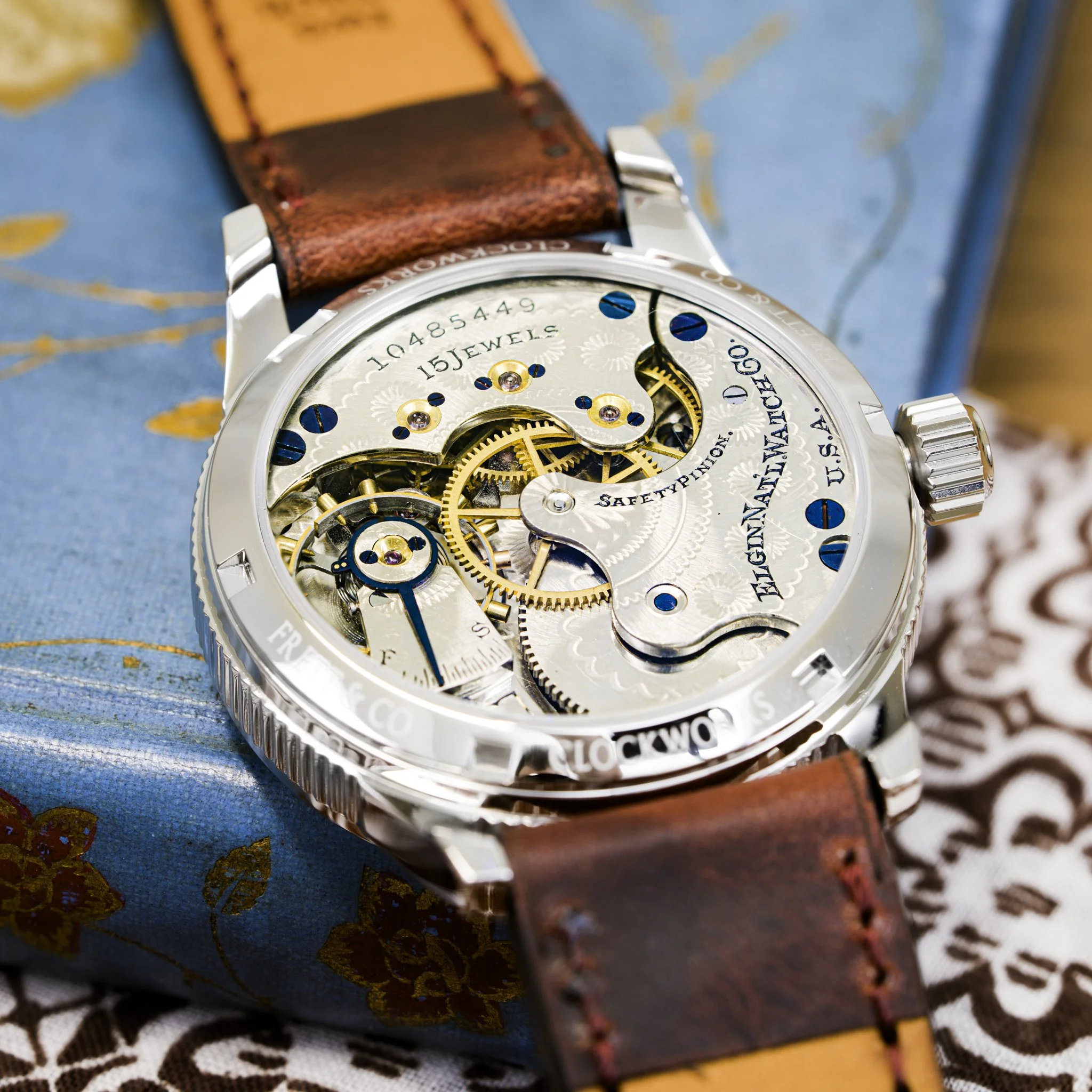 Elgin pocket watch conversion