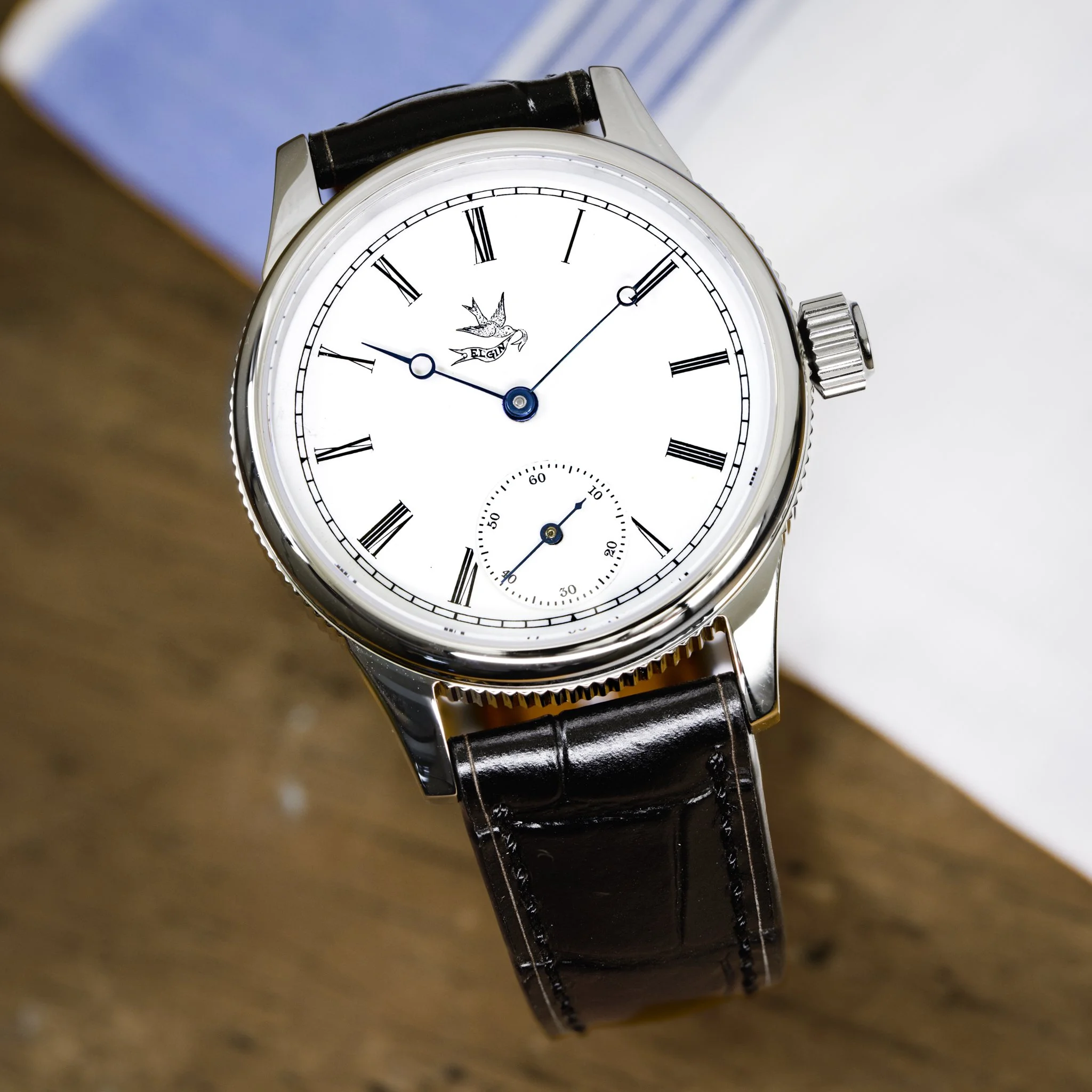 Elgin pocket watch conversion