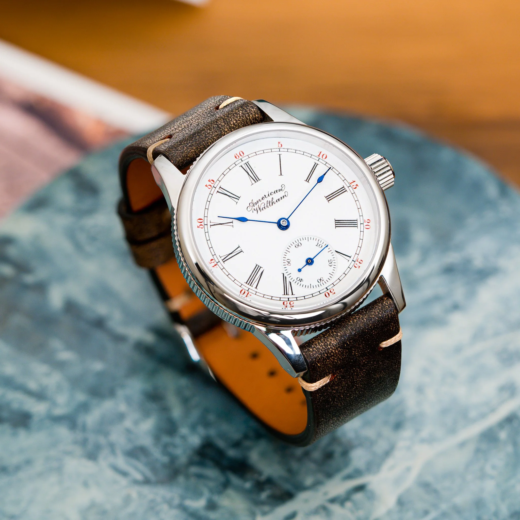 Waltham pocket watch conversion