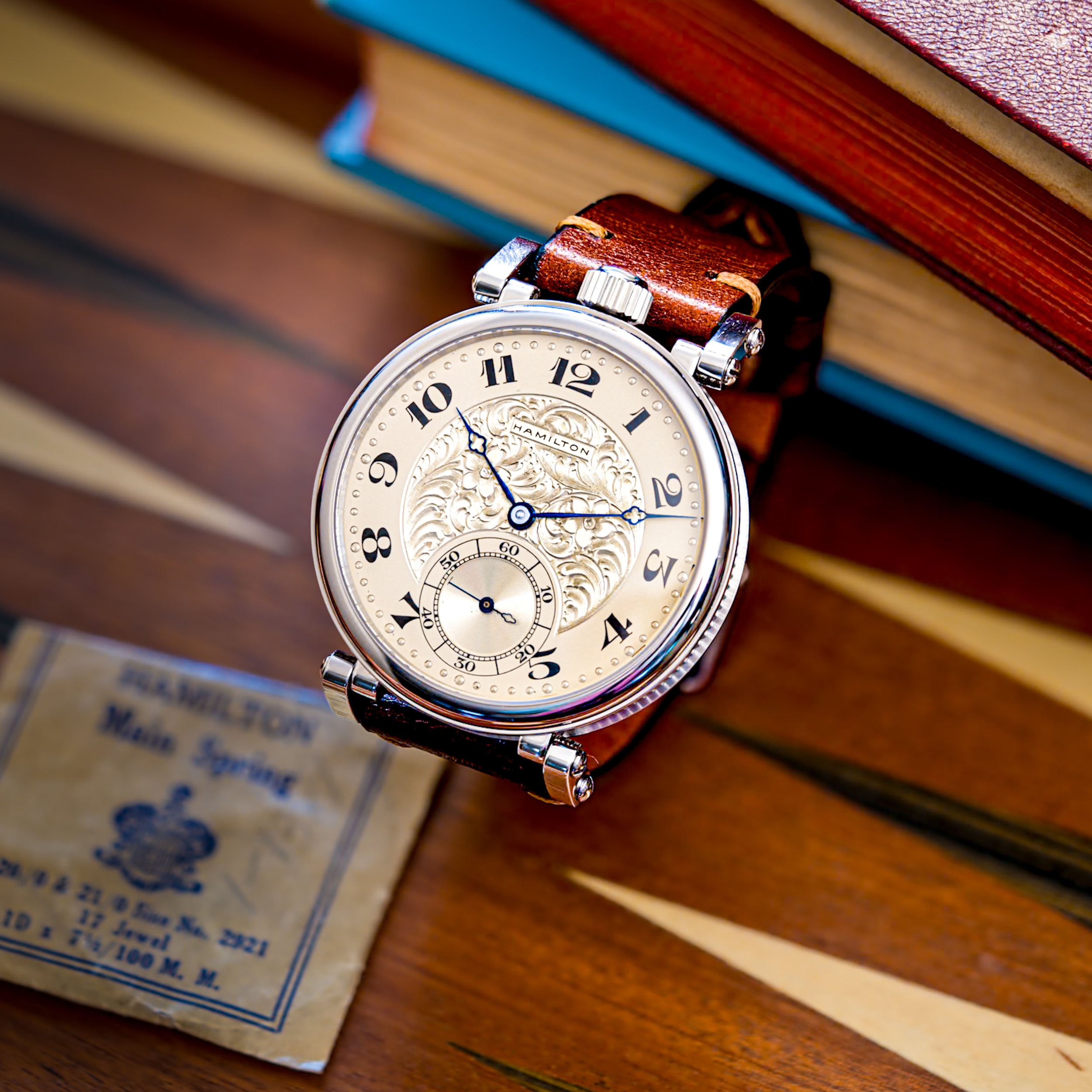 Hamilton pocket watch conversion