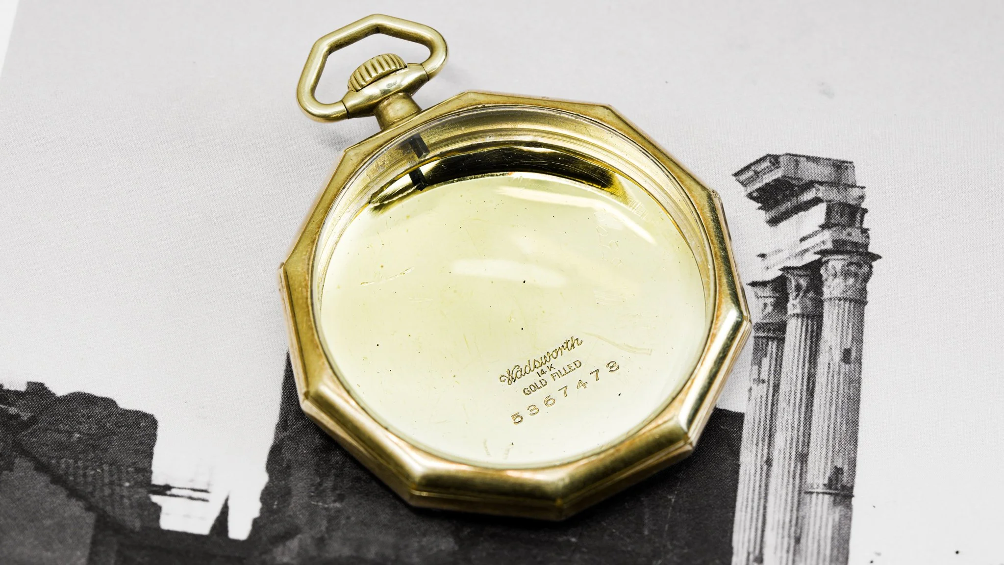 Omega pocket watch conversion