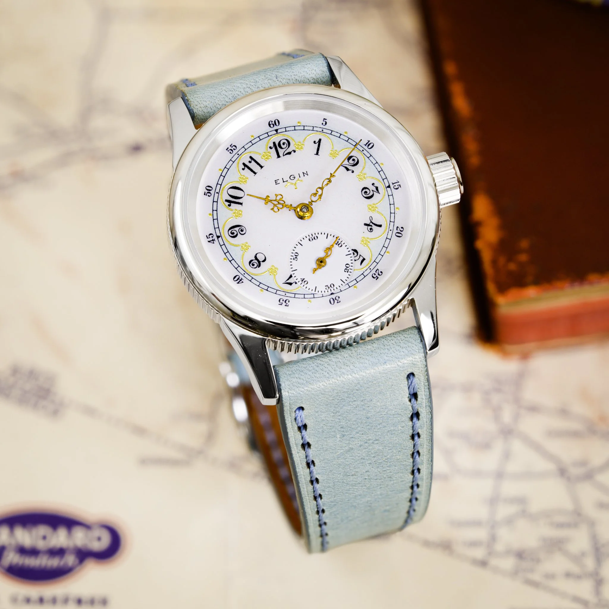 Elgin pocket watch conversion