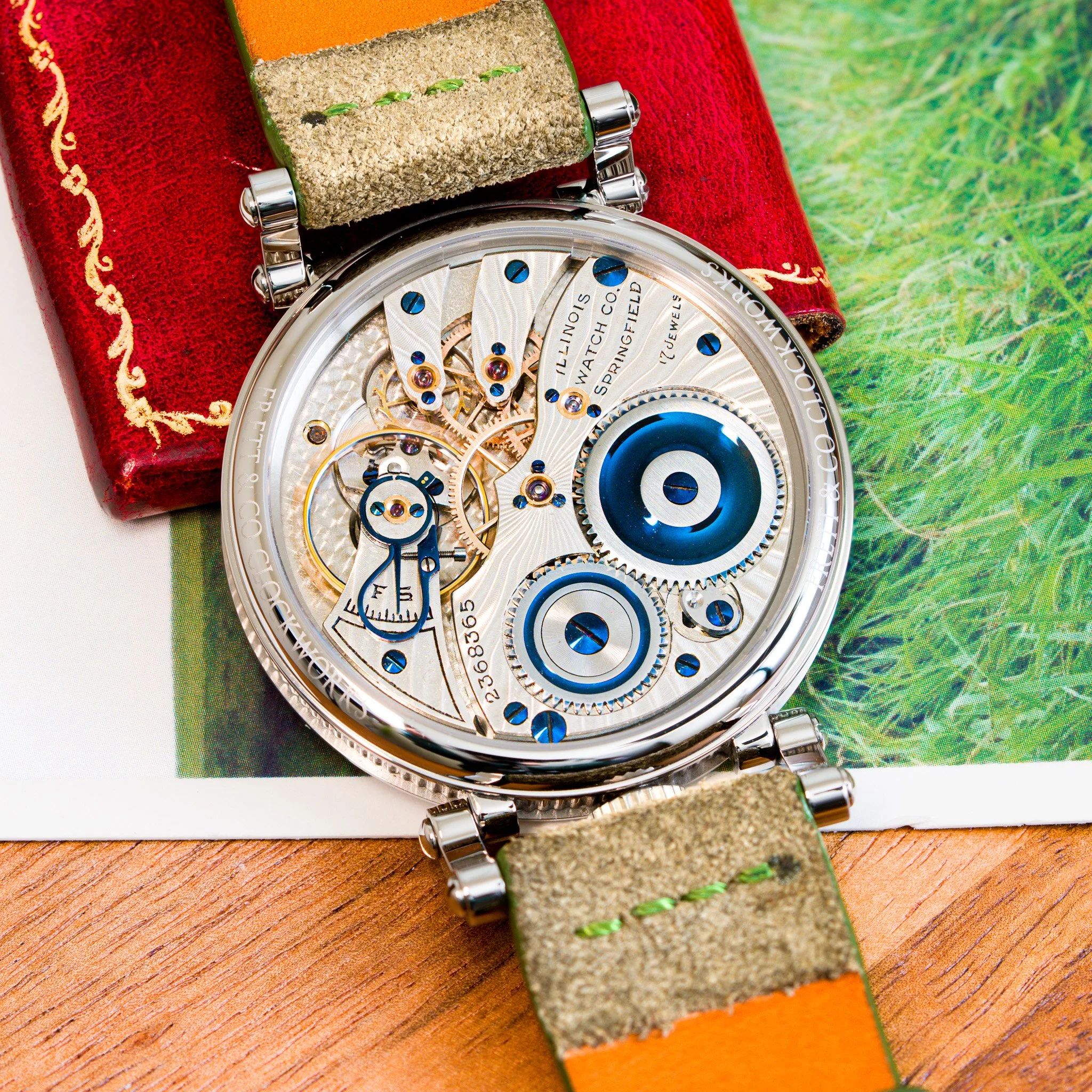 Illinois pocket watch conversion