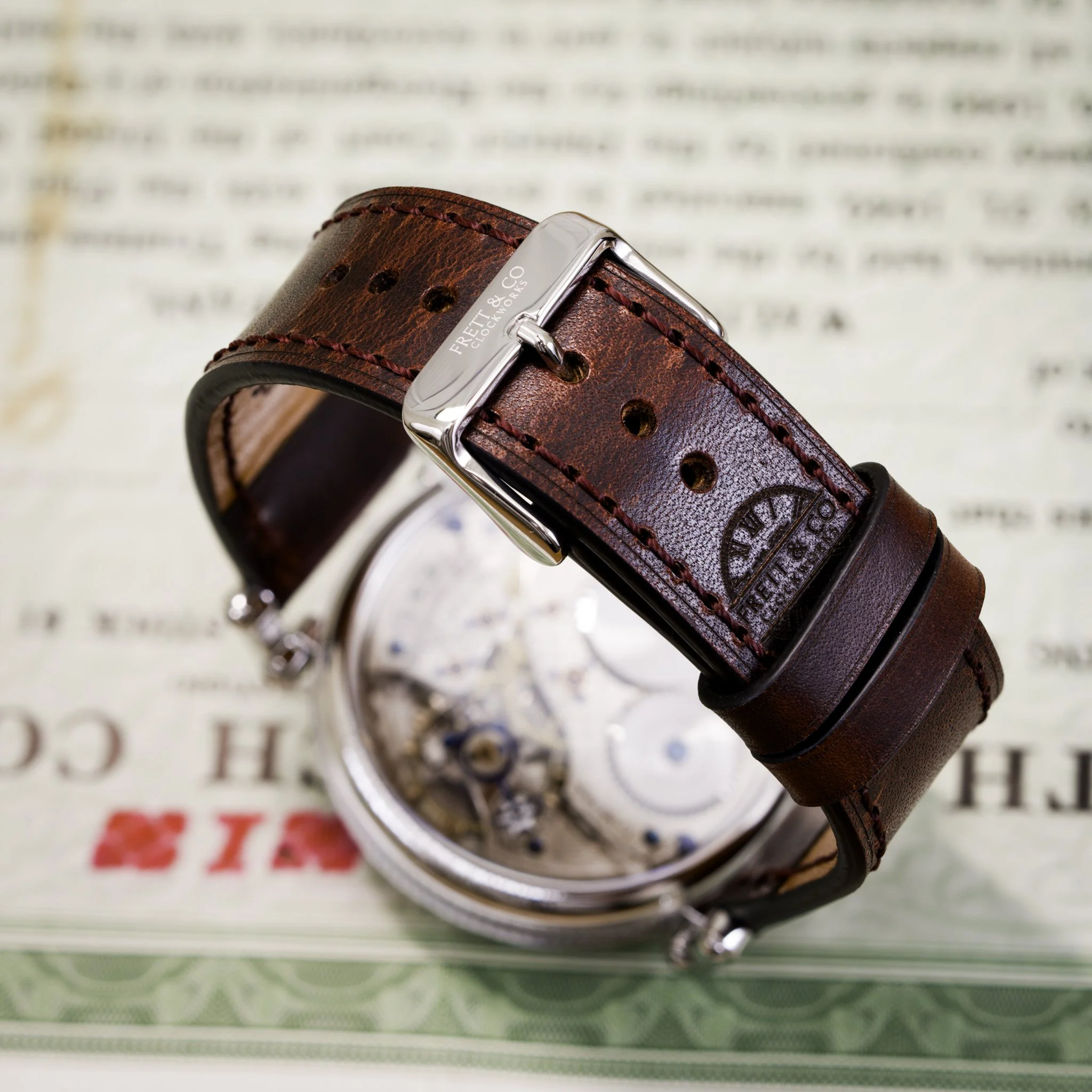 Waltham pocket watch conversion