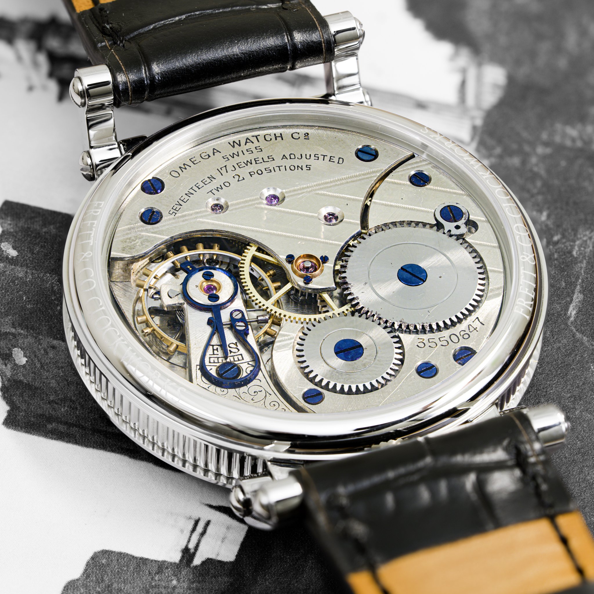 Omega pocket watch conversion