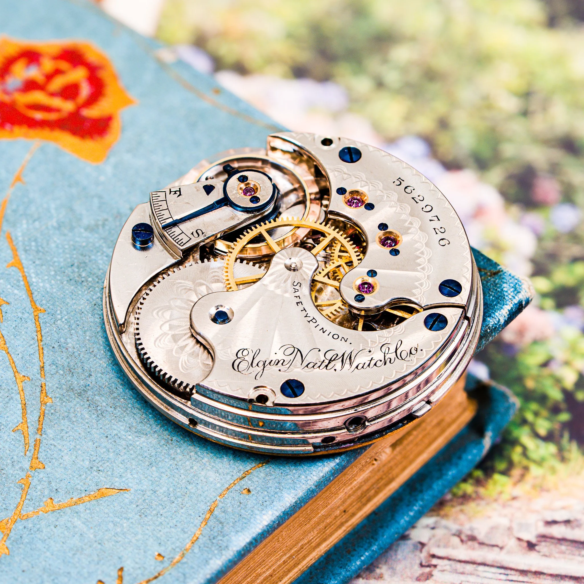 Elgin pocket watch conversion — Frett & Co Clockworks