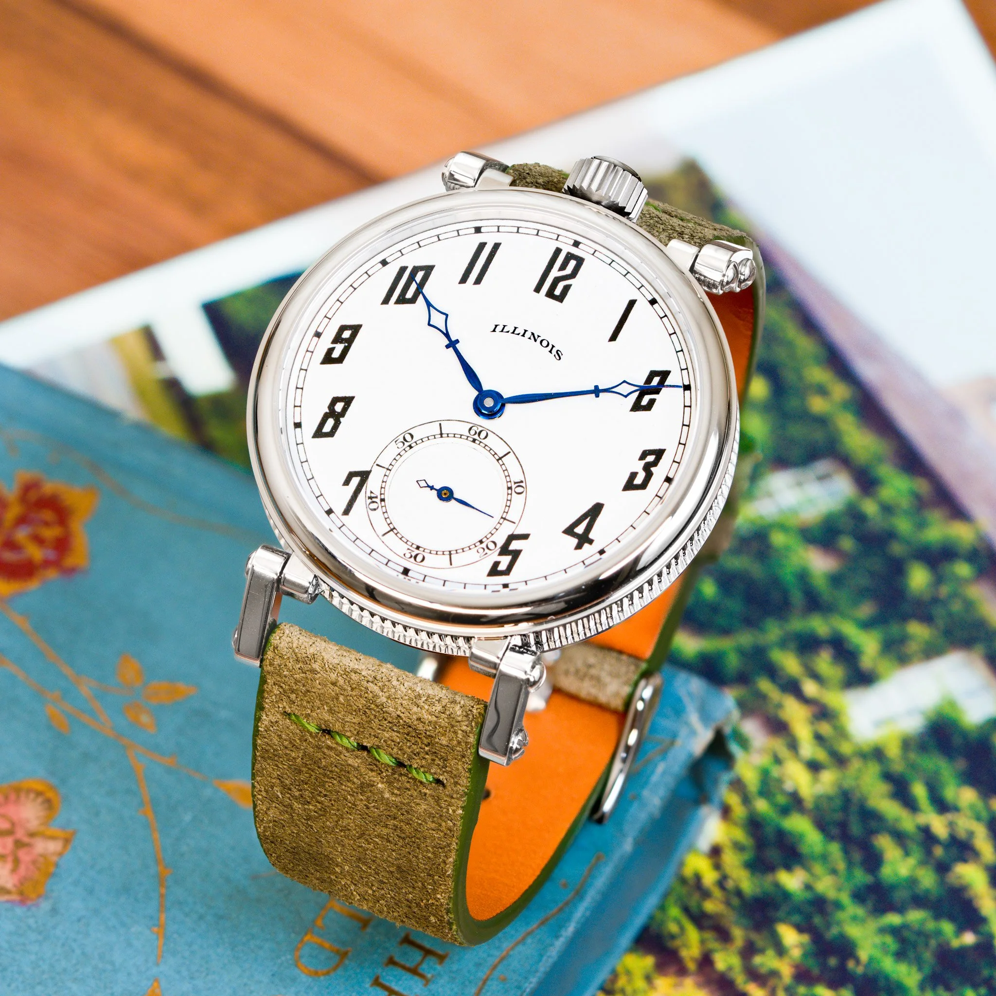 Illinois pocket watch conversion