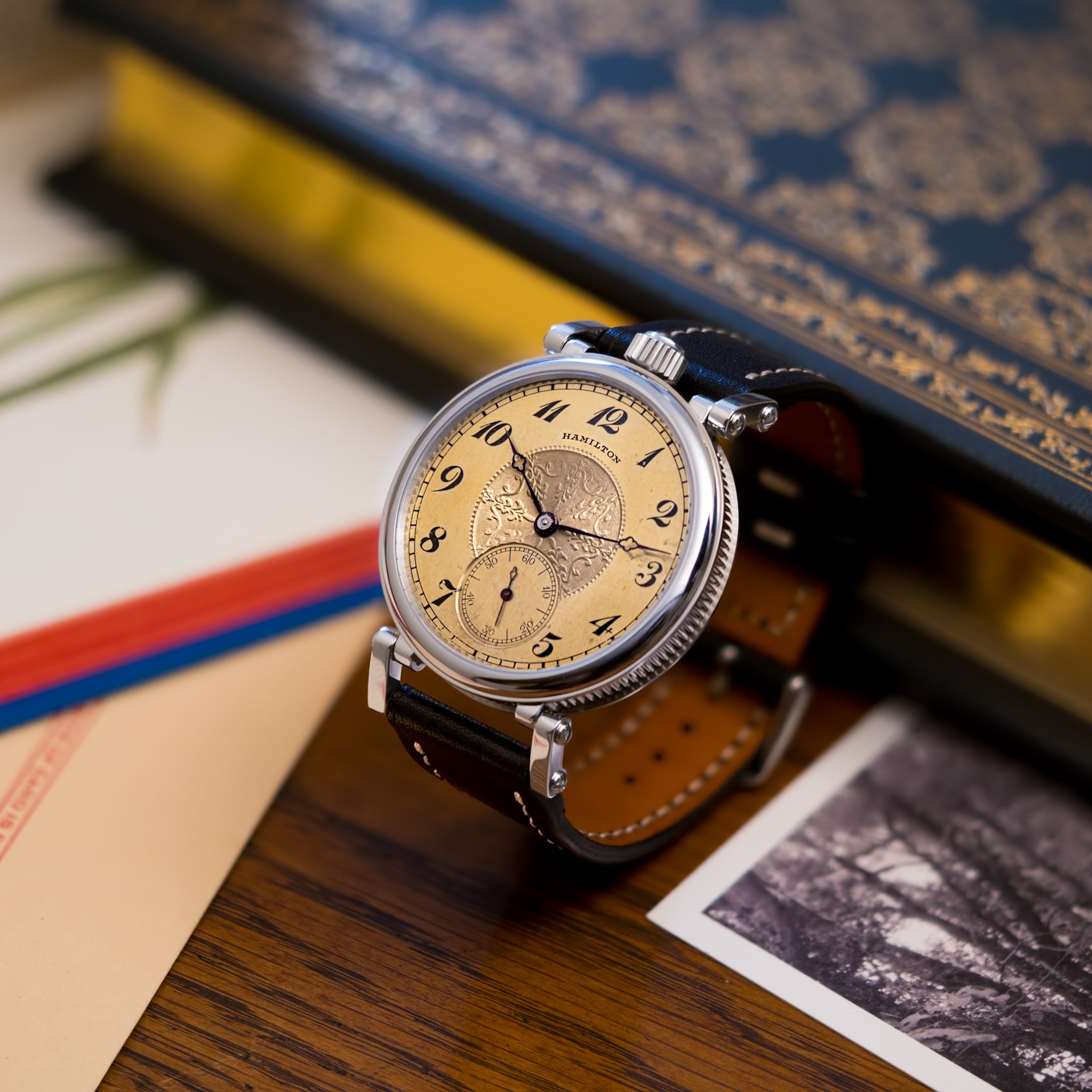 Hamilton pocket watch conversion