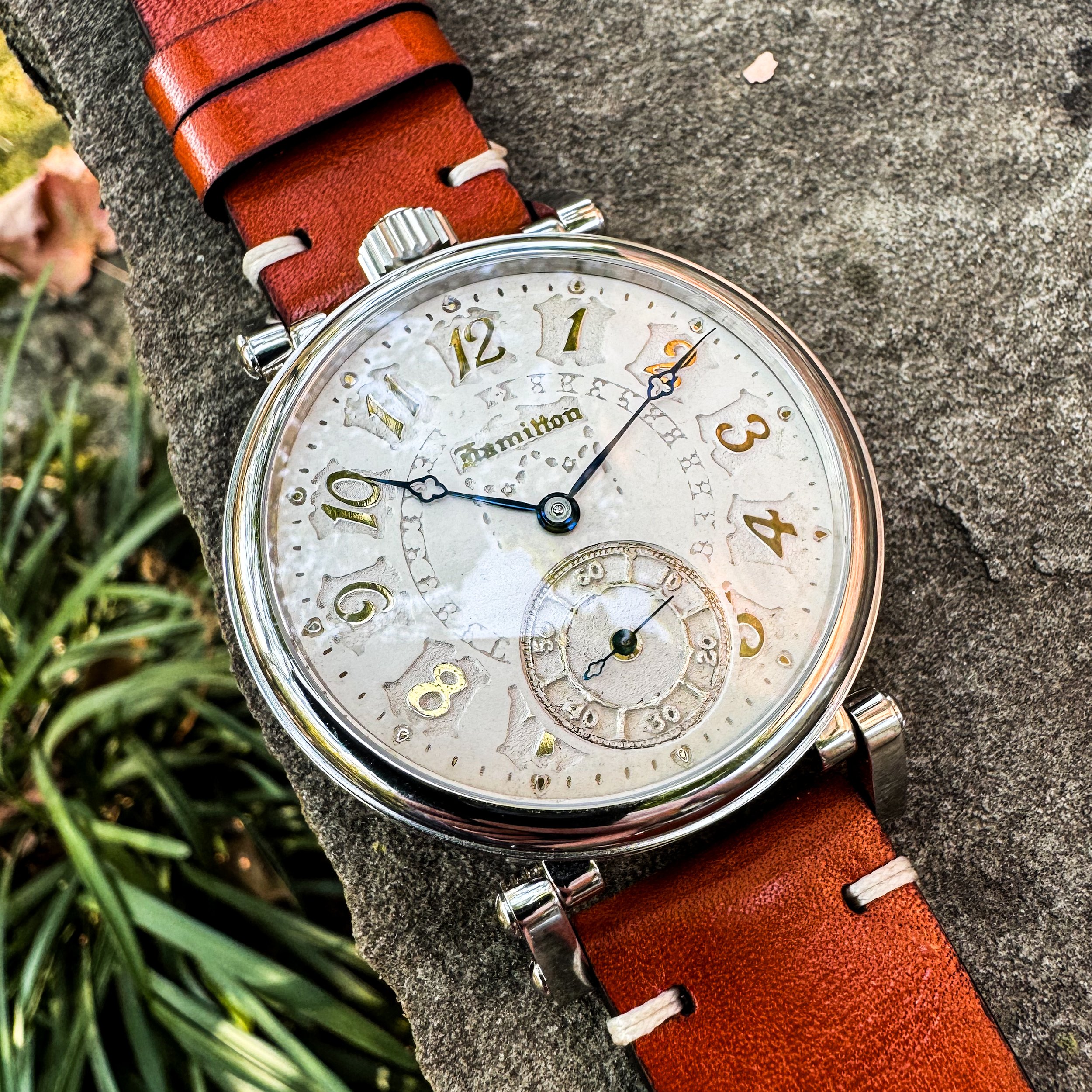 Hamilton pocket watch conversion