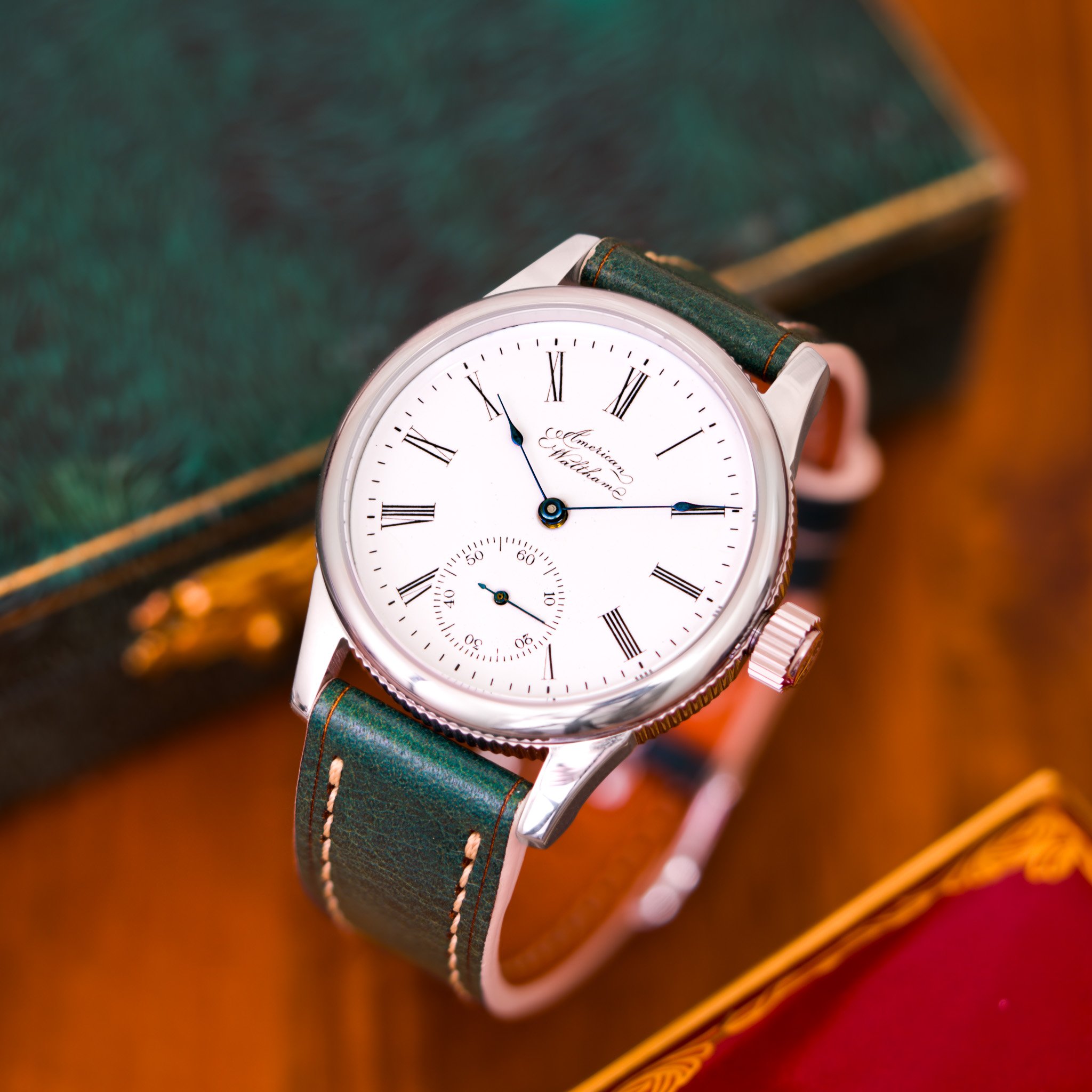 Waltham pocket watch conversion