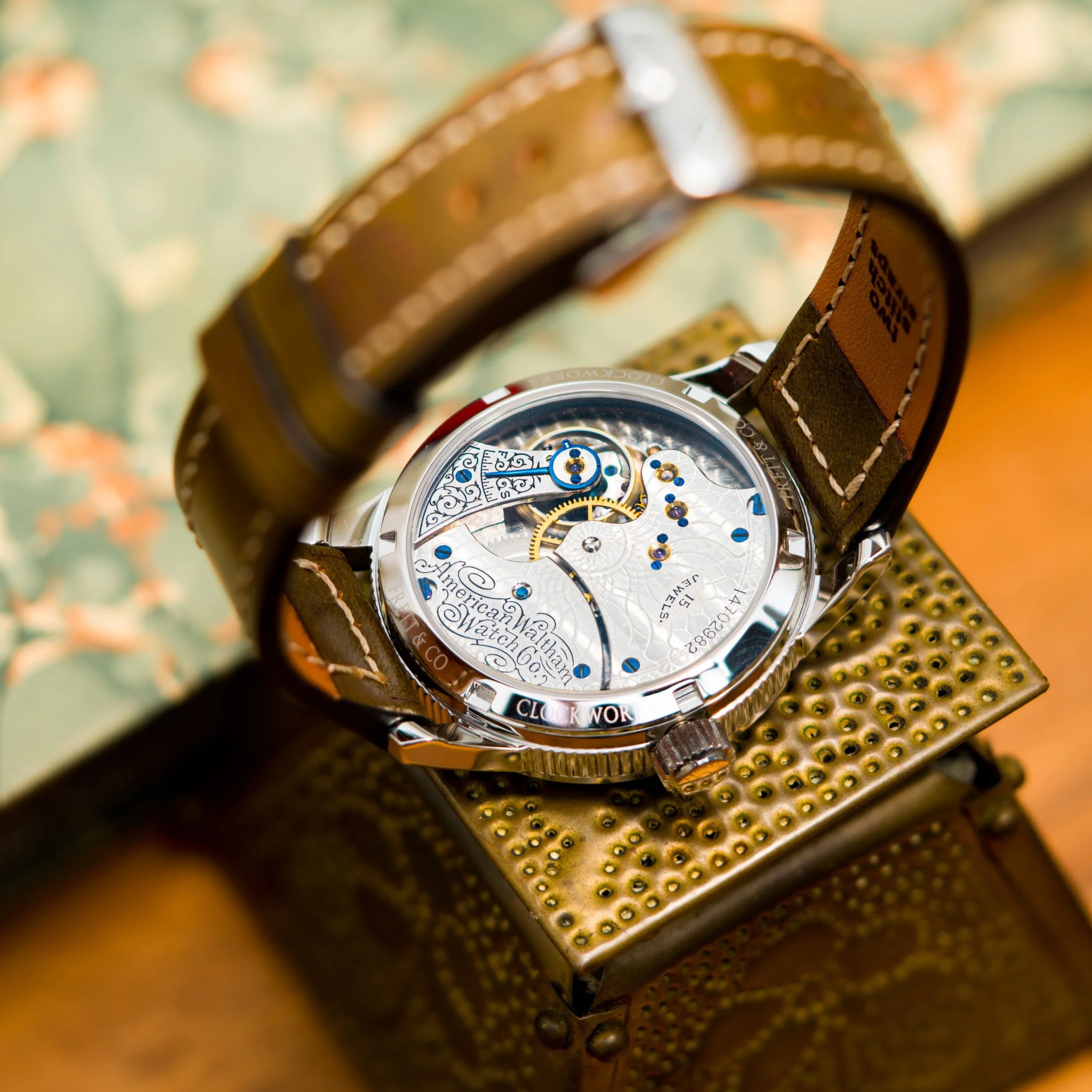 Waltham pocket watch conversion