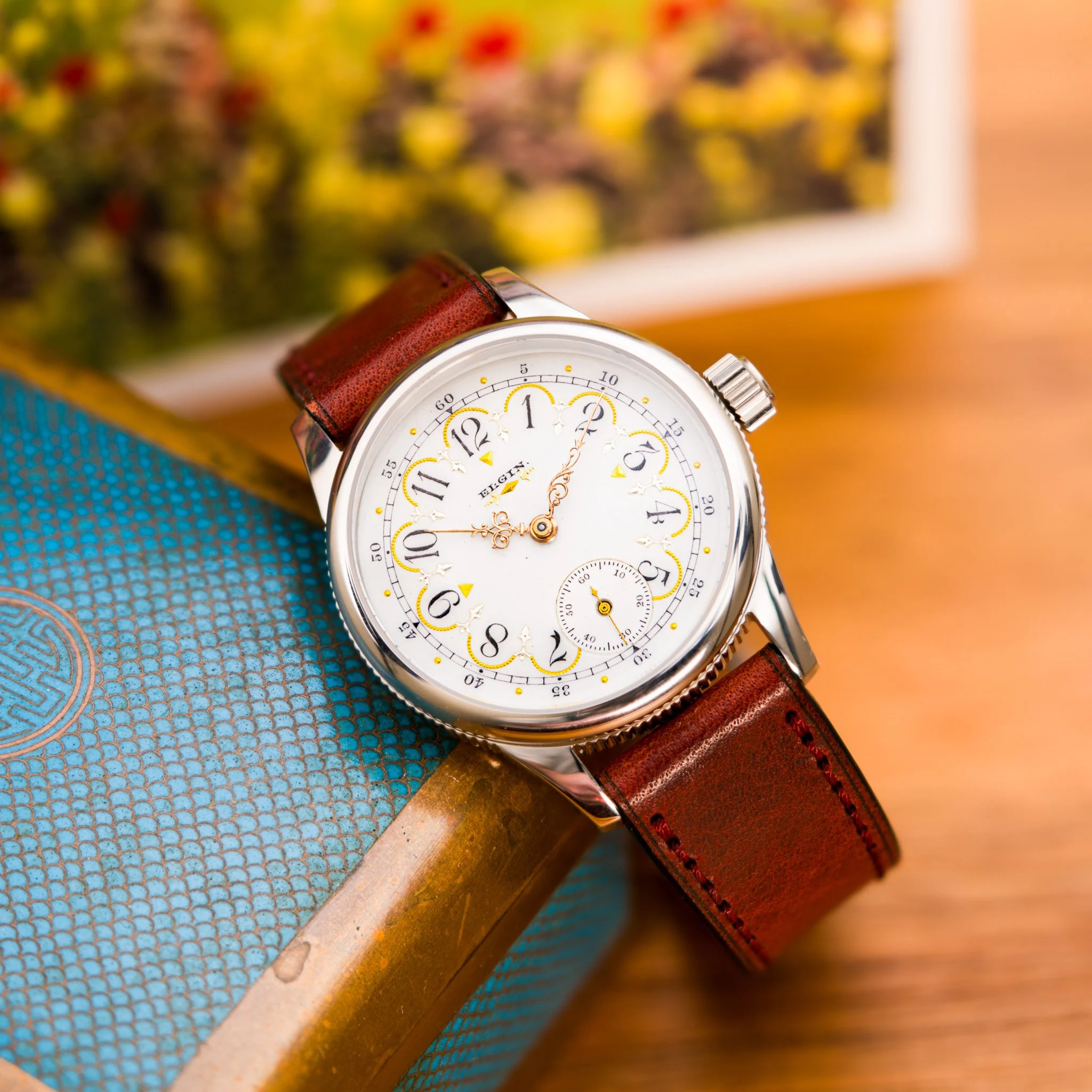 Elgin pocket watch conversion