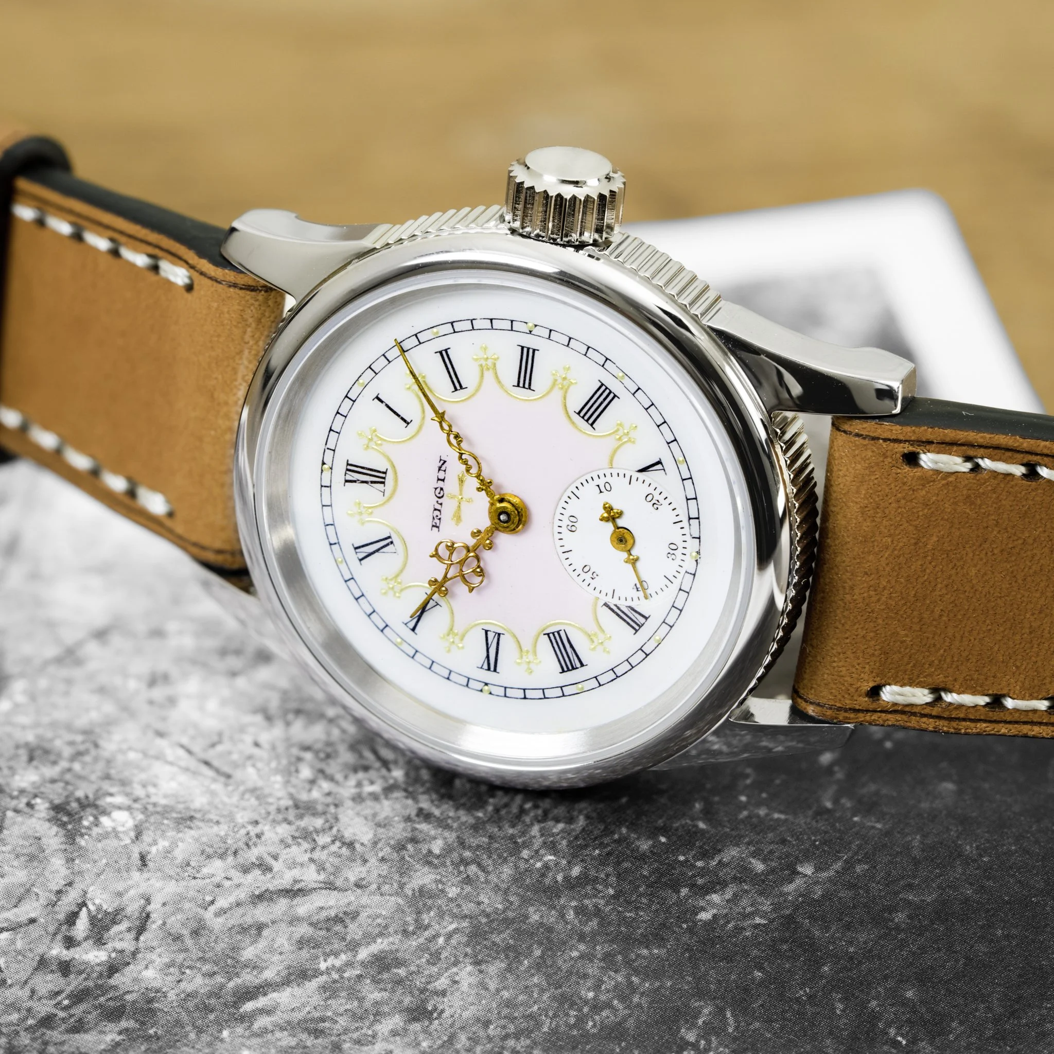 Elgin pocket watch conversion