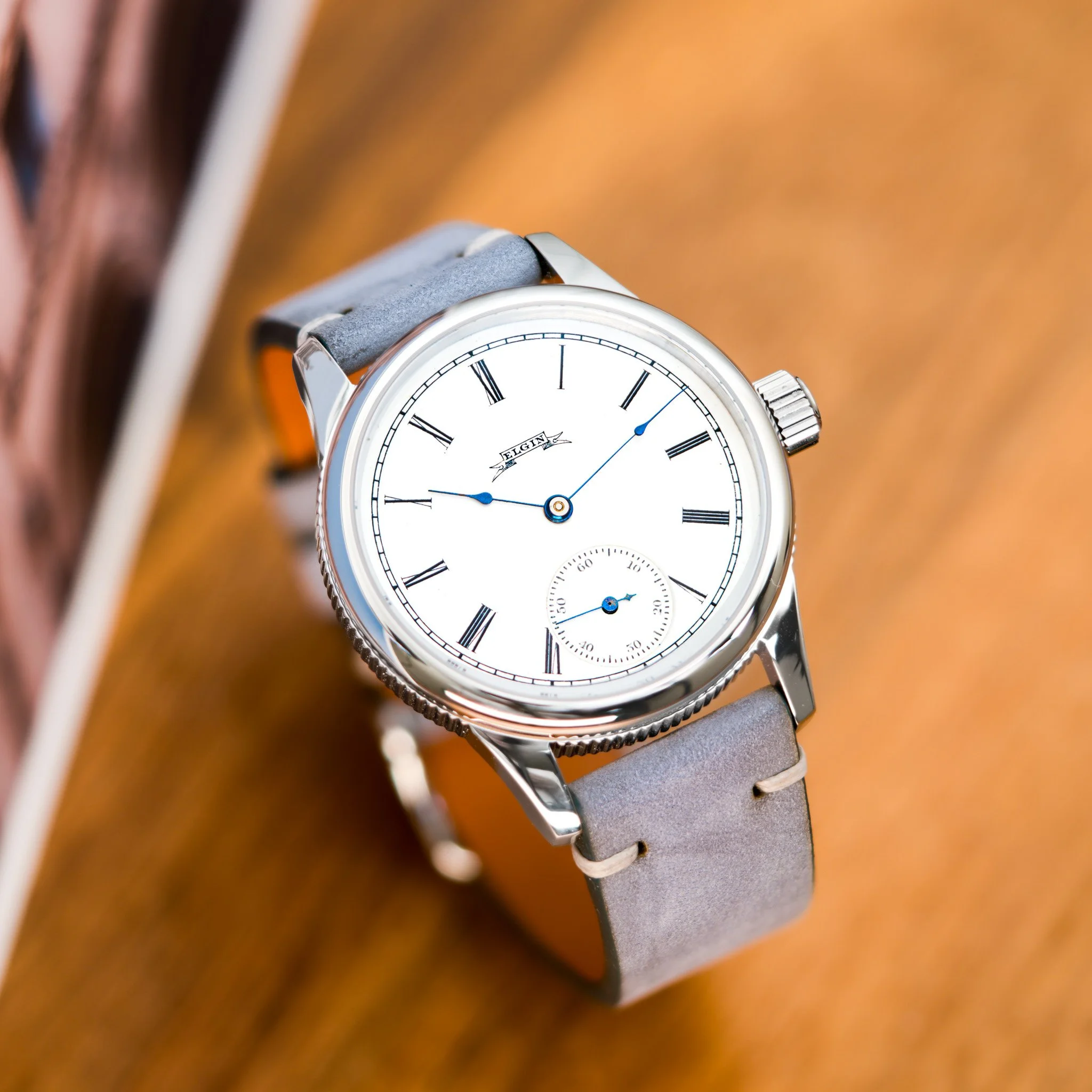 Elgin pocket watch conversion