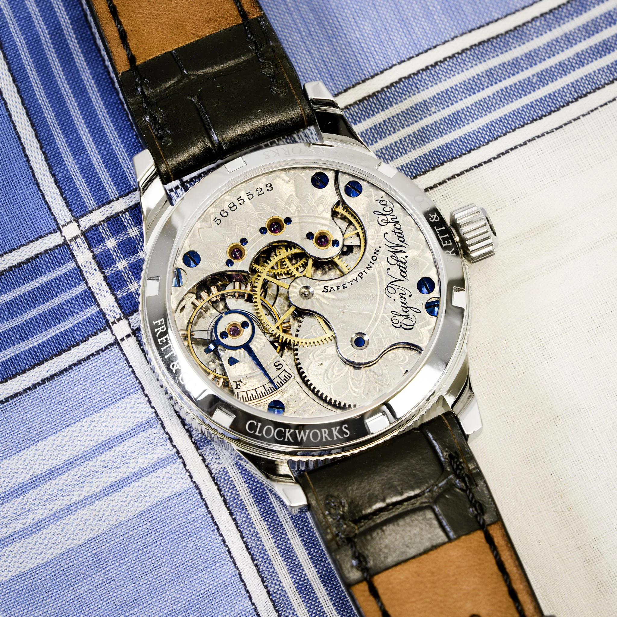 Elgin pocket watch conversion
