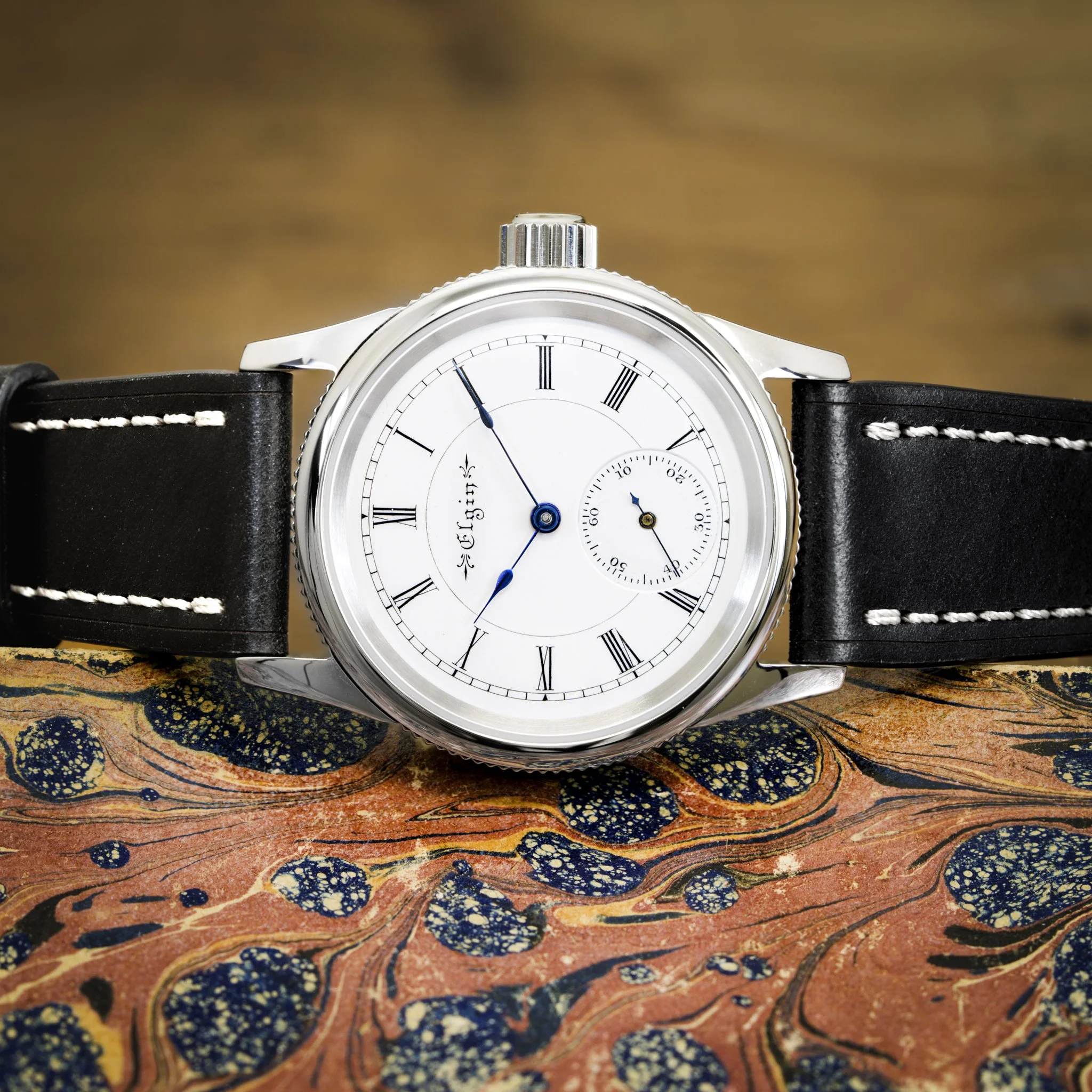 Elgin pocket watch conversion