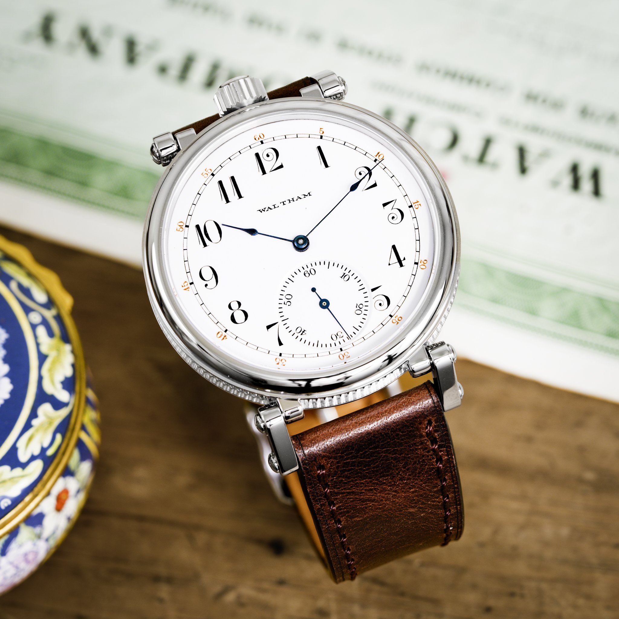 Waltham pocket watch conversion