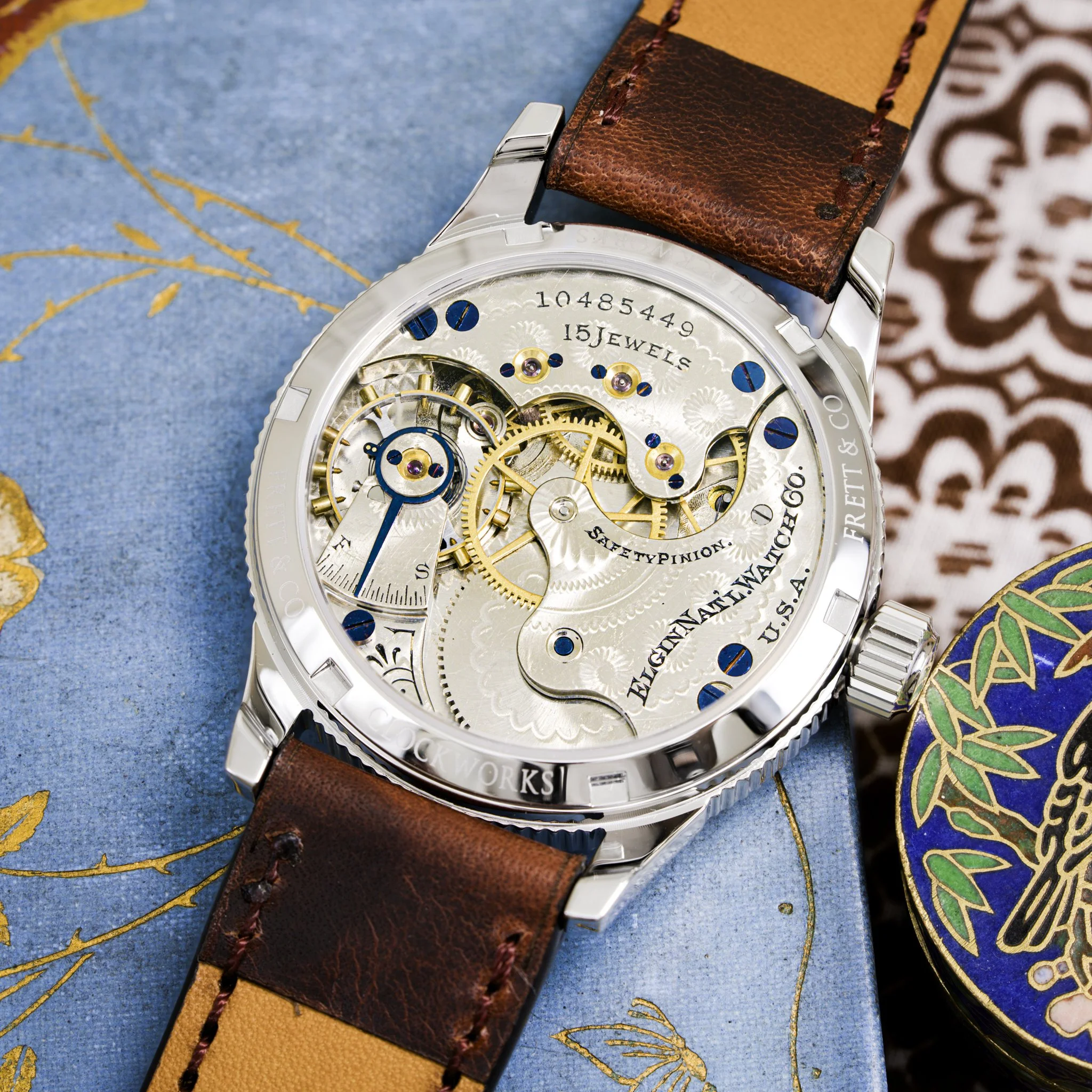 Elgin pocket watch conversion