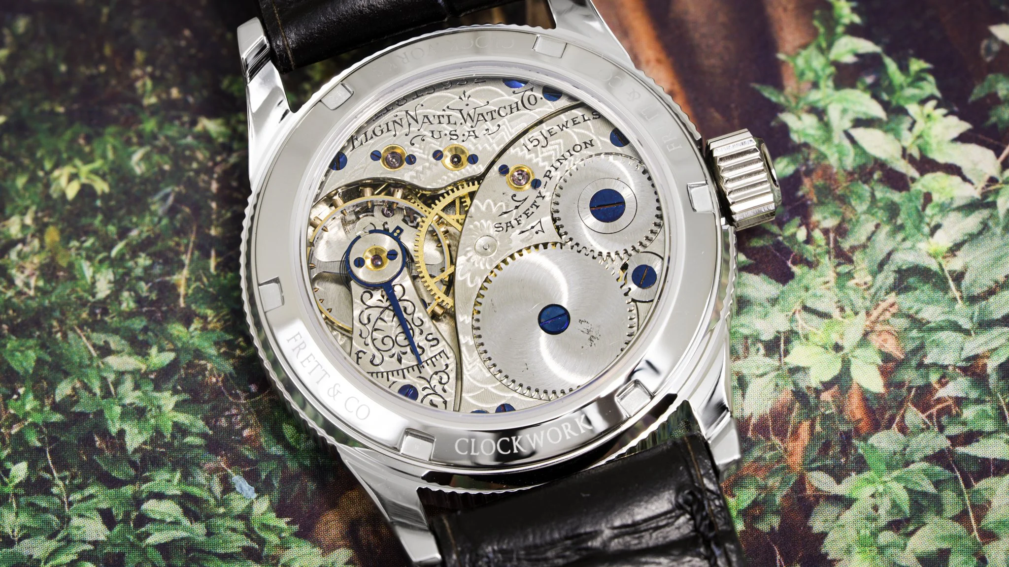 Elgin pocket watch conversion