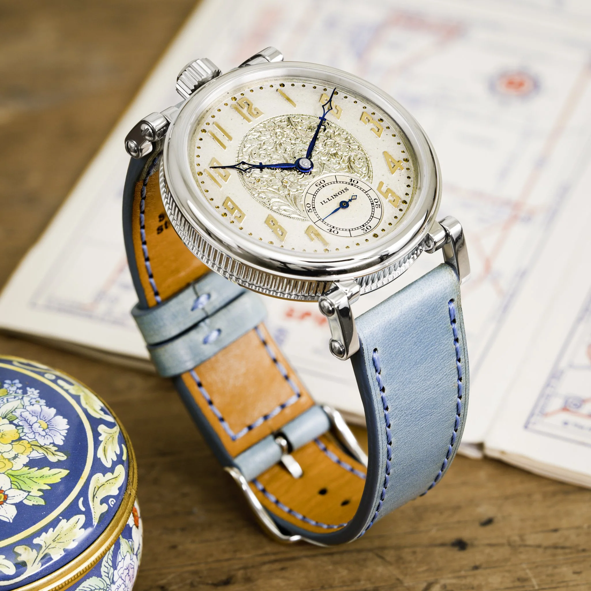 Illinois pocket watch conversion